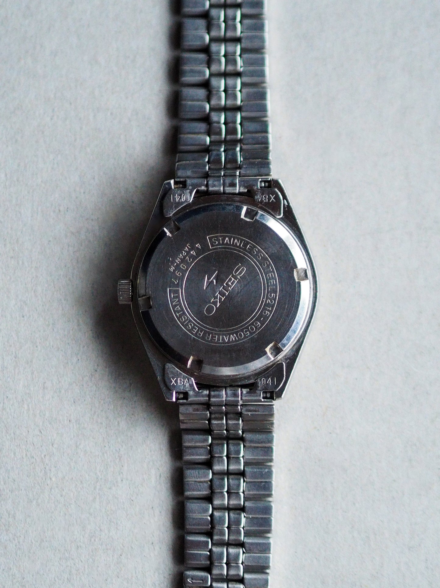 Seiko LM 5216-6050 Lord Matic Special White Sunburst Dial