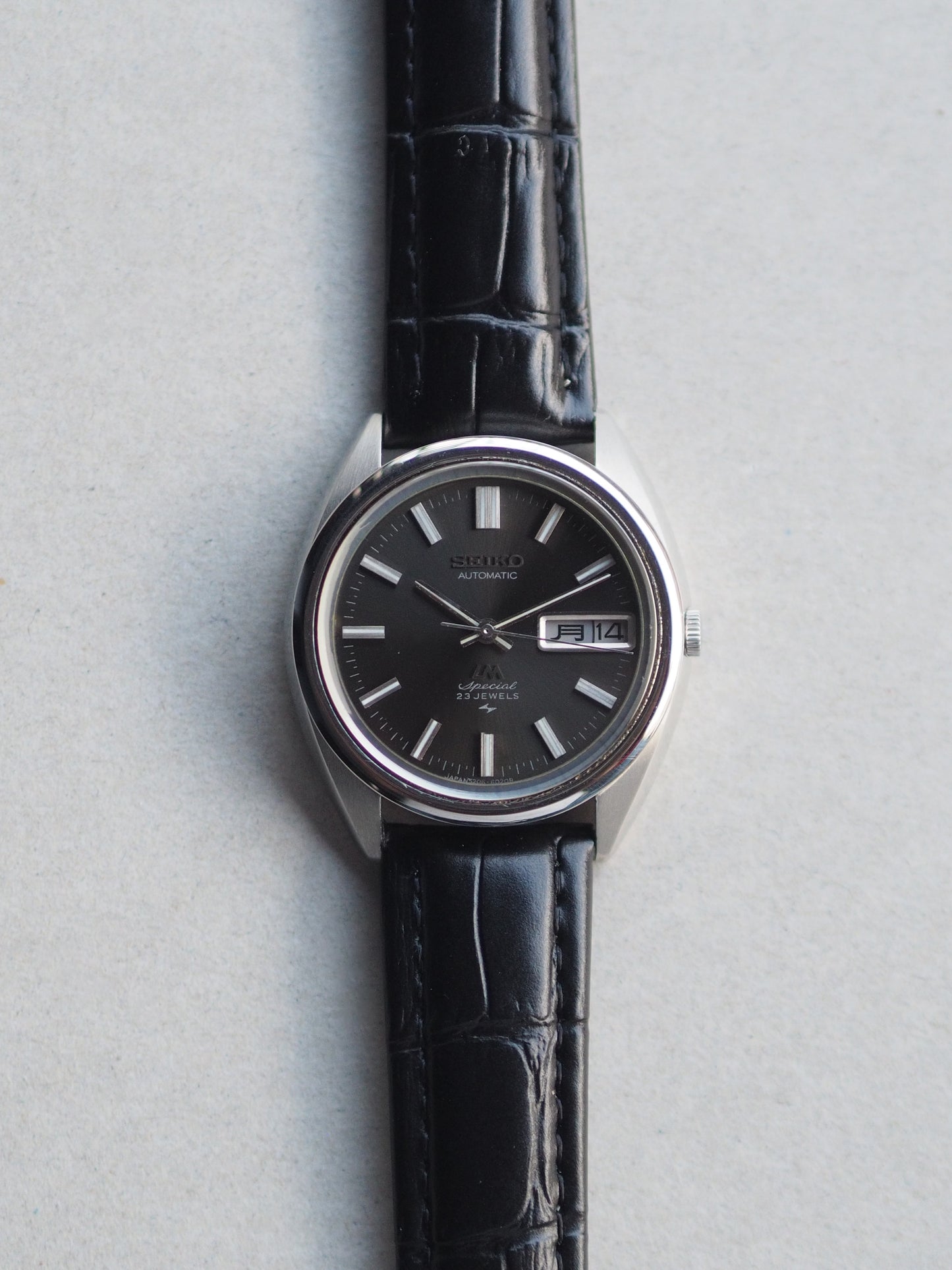 Seiko LM 5206-6020 Lord Matic Special Black Sunburst Dial