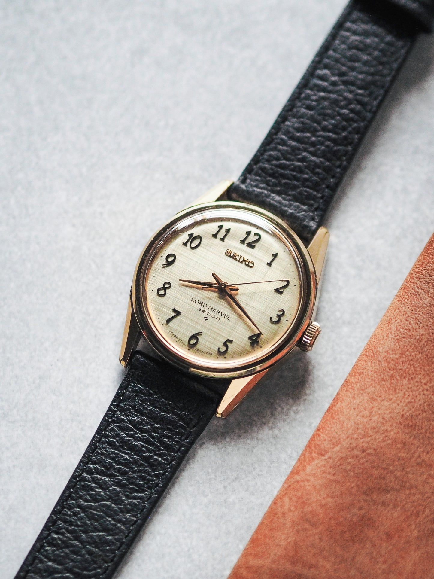 Seiko Lord Marvel 5740-8000 36000 SGP Linen Breguet Dial