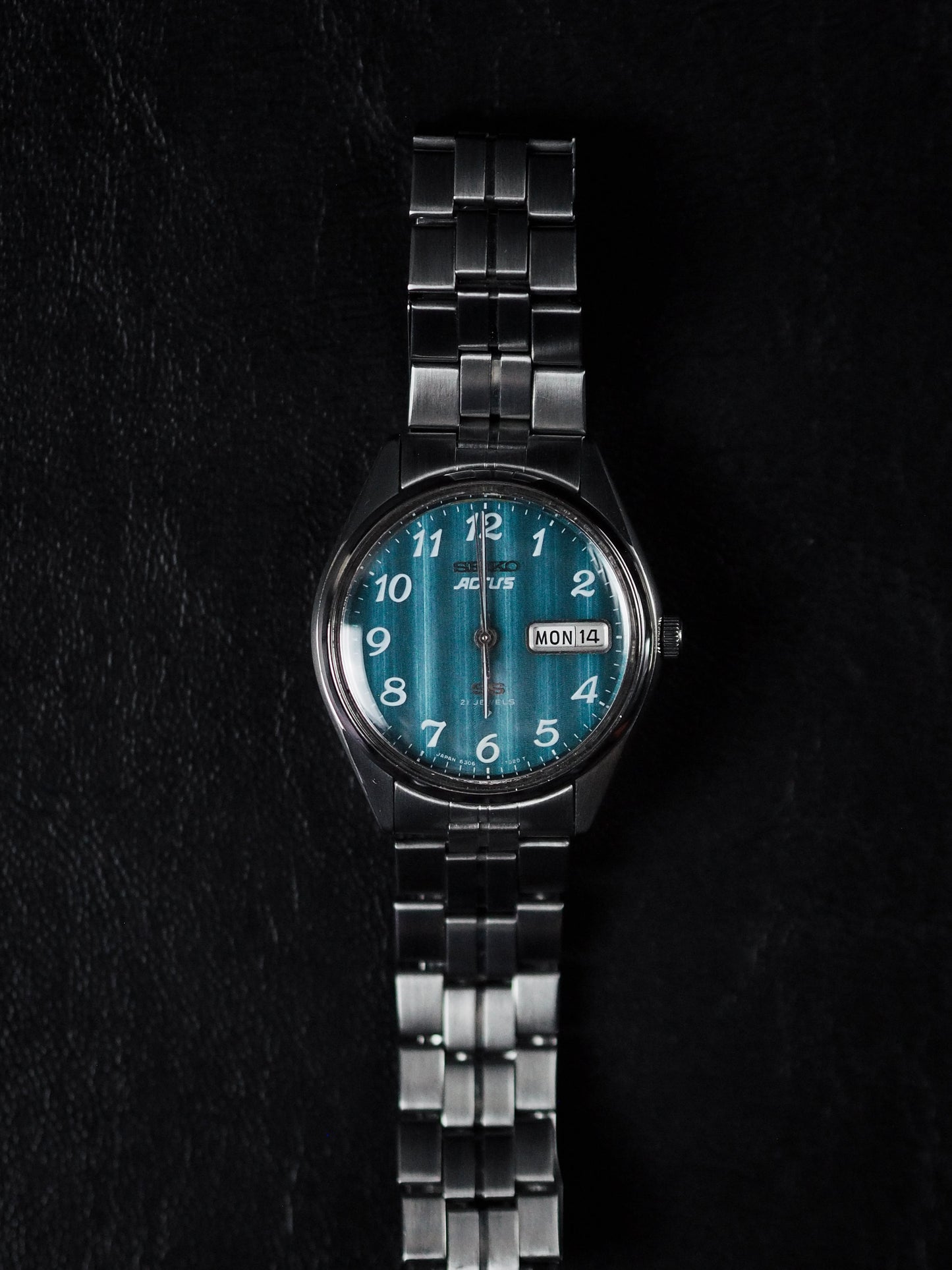 Seiko Actus SS 6306-7010 JDM Rare Cadran En Lin Radiant Tosca