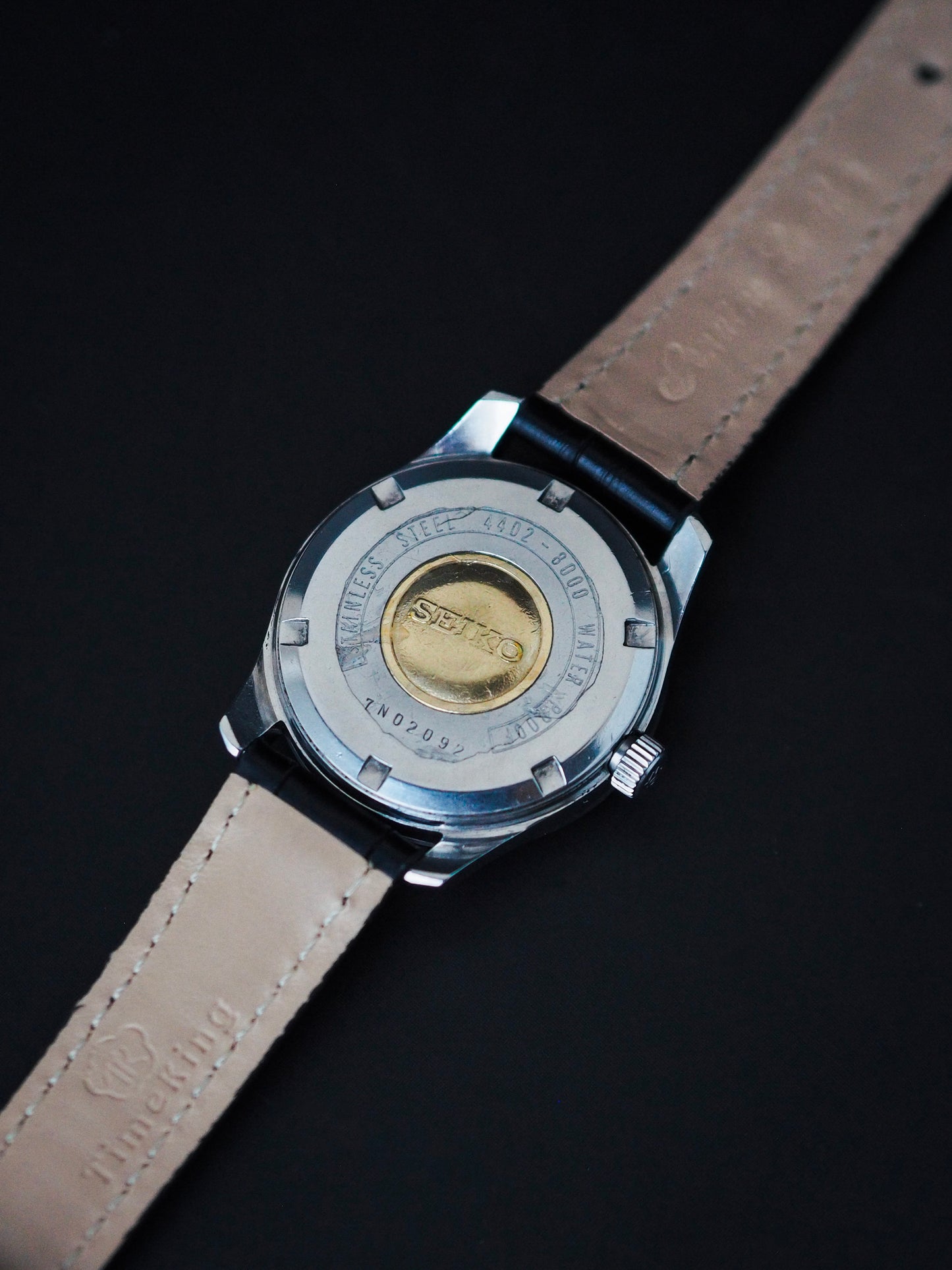 Seiko 44KS King Seiko 4402-8000 Silver Sunburst Dial