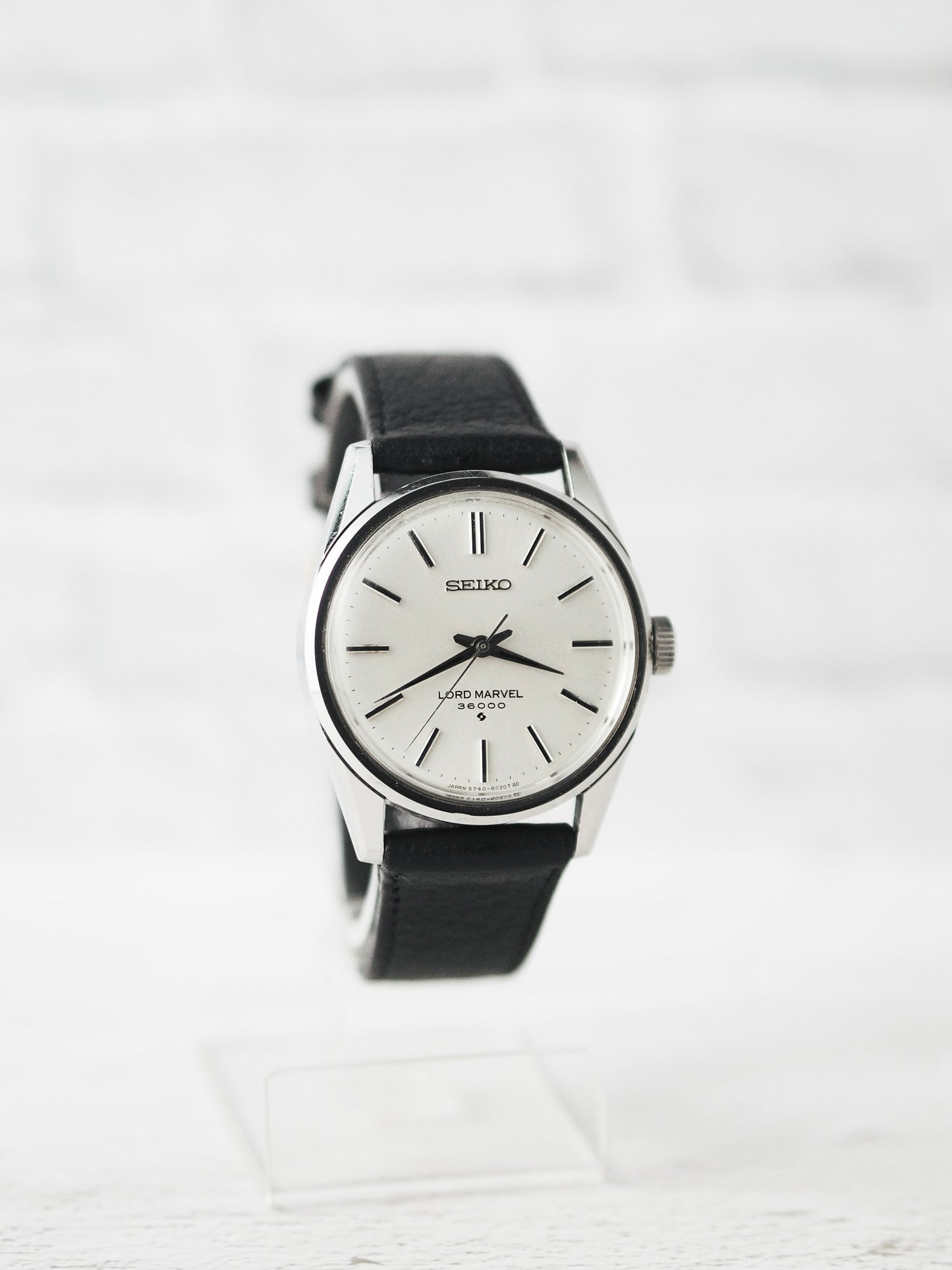 Seiko Lord Marvel 5740-8000 Hi-Beat 36000 Silver Sunburst Dial