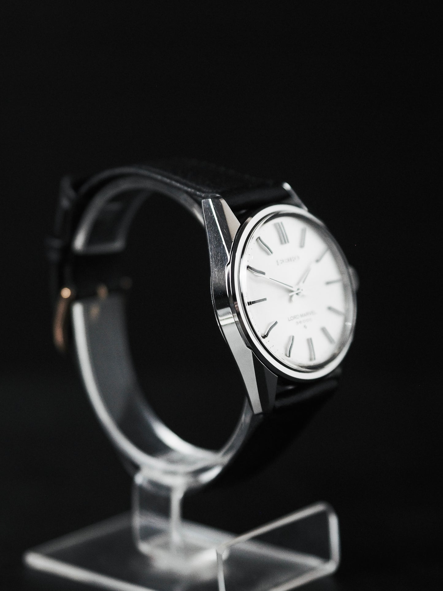 Seiko Lord Marvel 5740-8000 Hi-Beat 36000 Silver Sunburst Dial