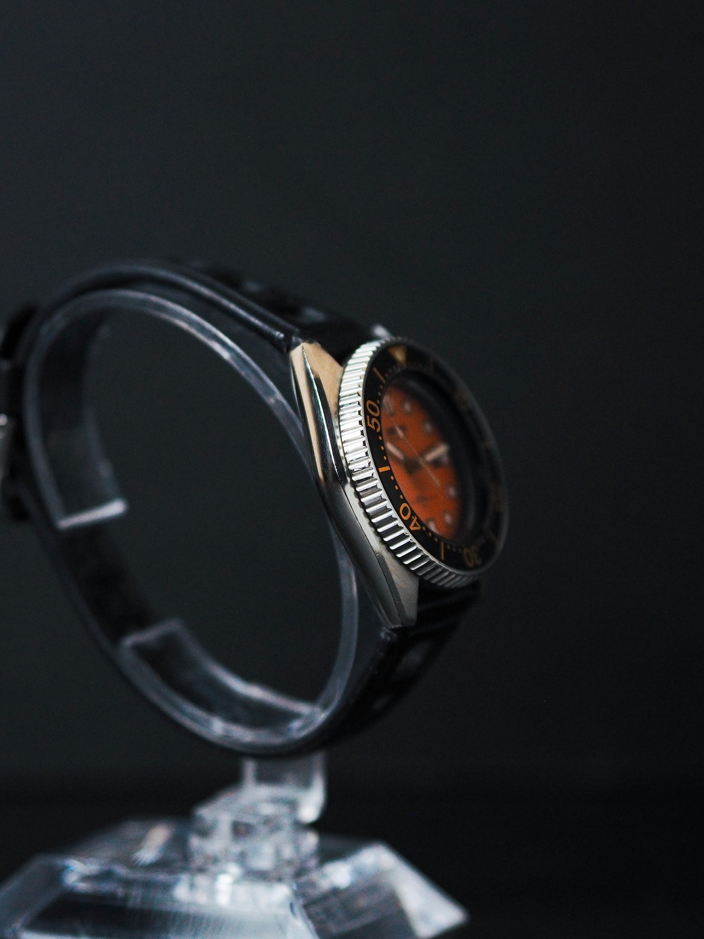 Seiko 2625-0010 Quartz Mini Diver Orange Dial