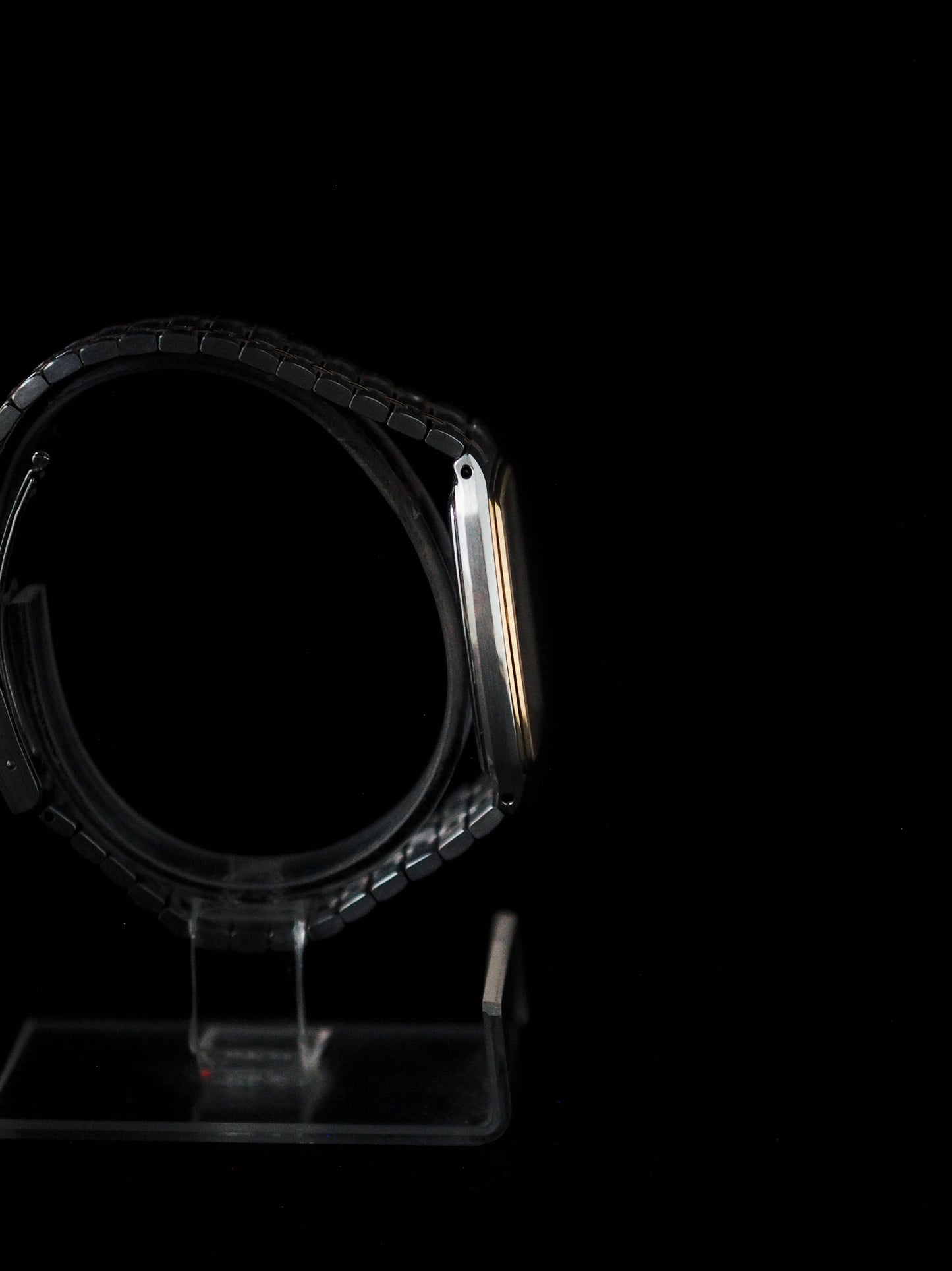 Omega Seamaster Quartz 1430 Tank Two Tone White Dial