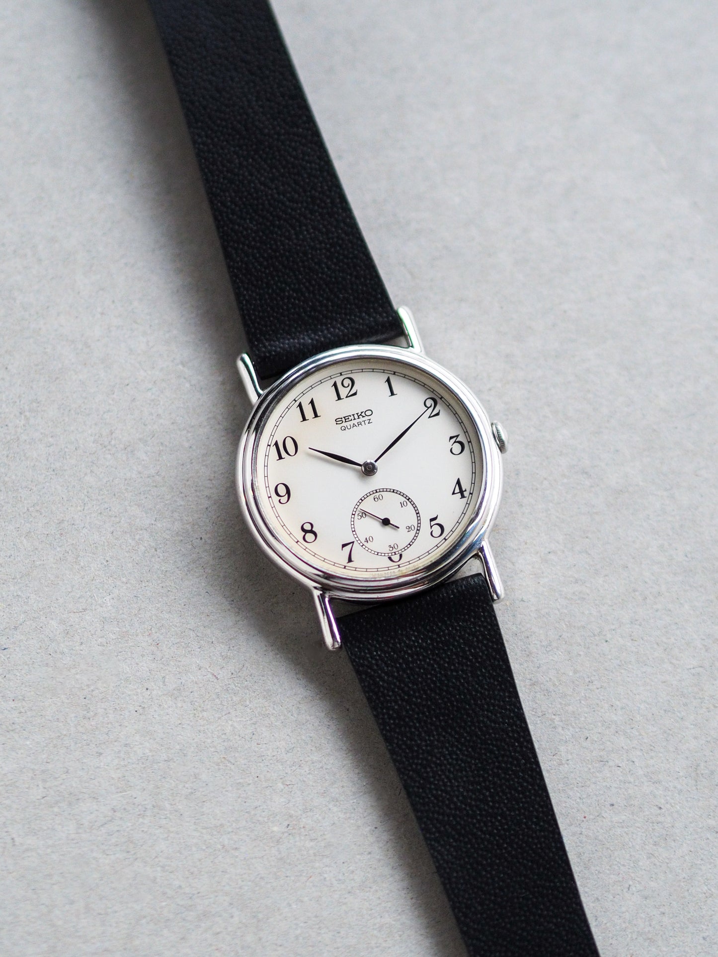 Seiko Quartz 2628-0010 PDP Case Sub-second White Dial