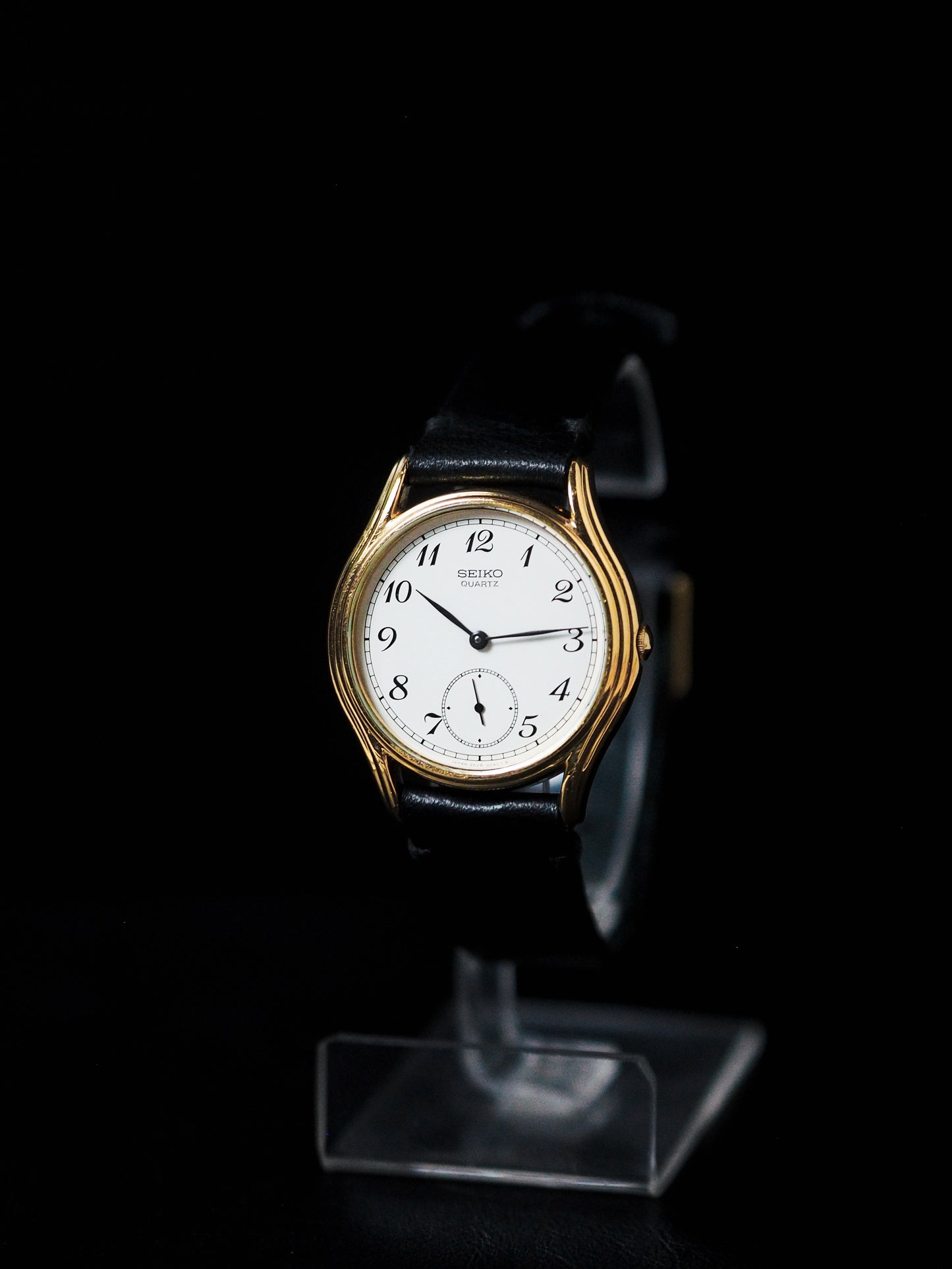 精工石英 2628-0070 SGP 亚秒白色宝玑表盘