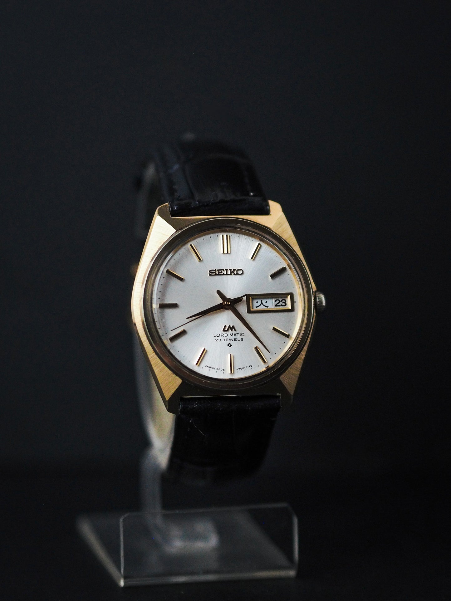 Seiko LM 5606-7000 Lord Matic SGP White Sunburst Dial