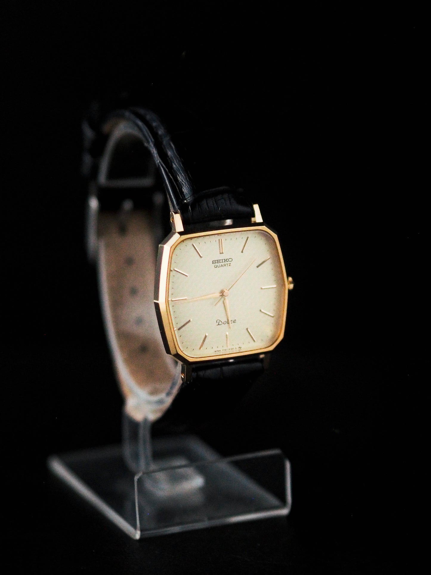 Seiko Dolce 7731-5120 SGP 十边形香槟纹理表盘