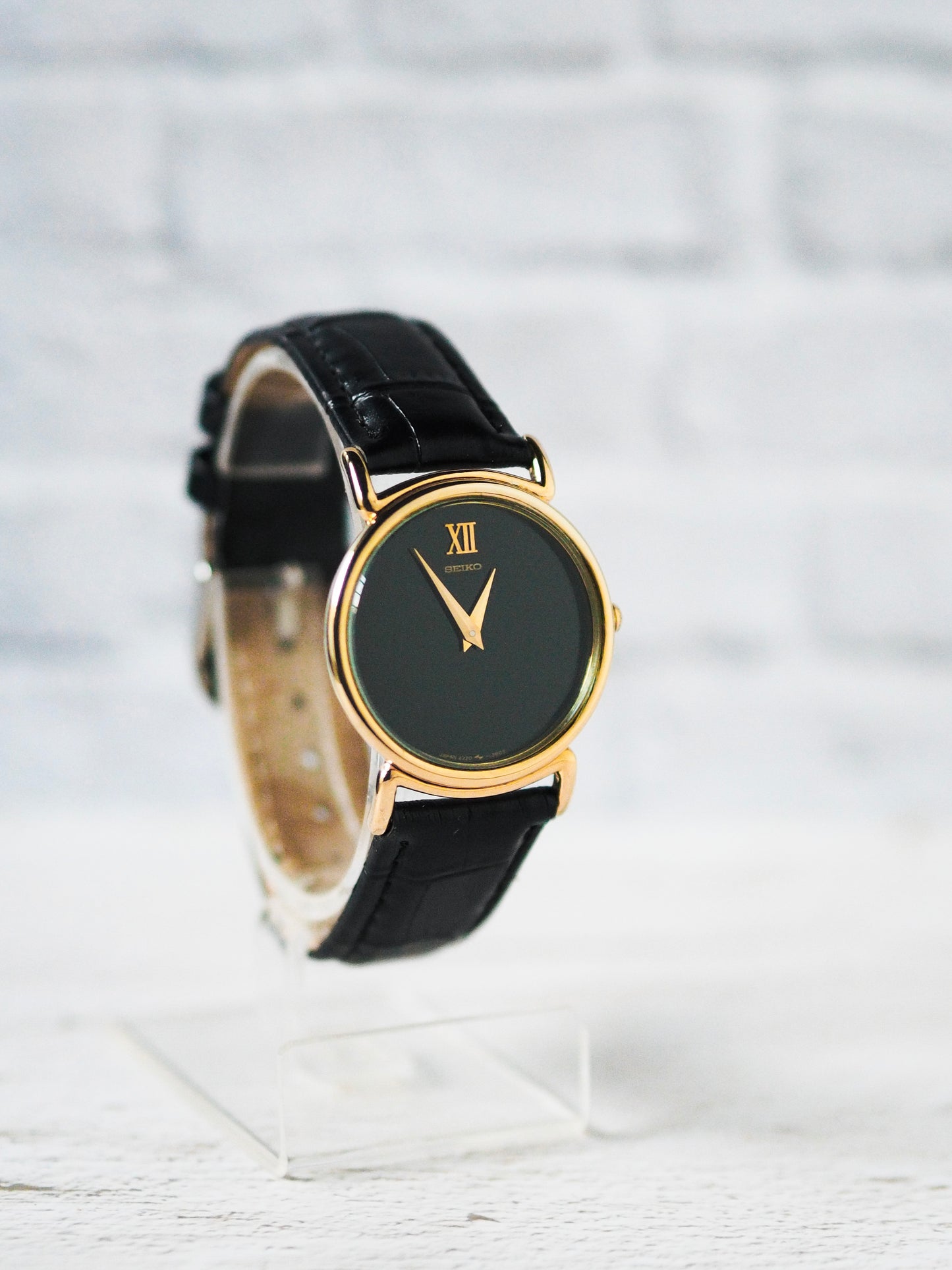 Seiko Chariot 2220-0530 Hi-Beat ASGP Black Dial