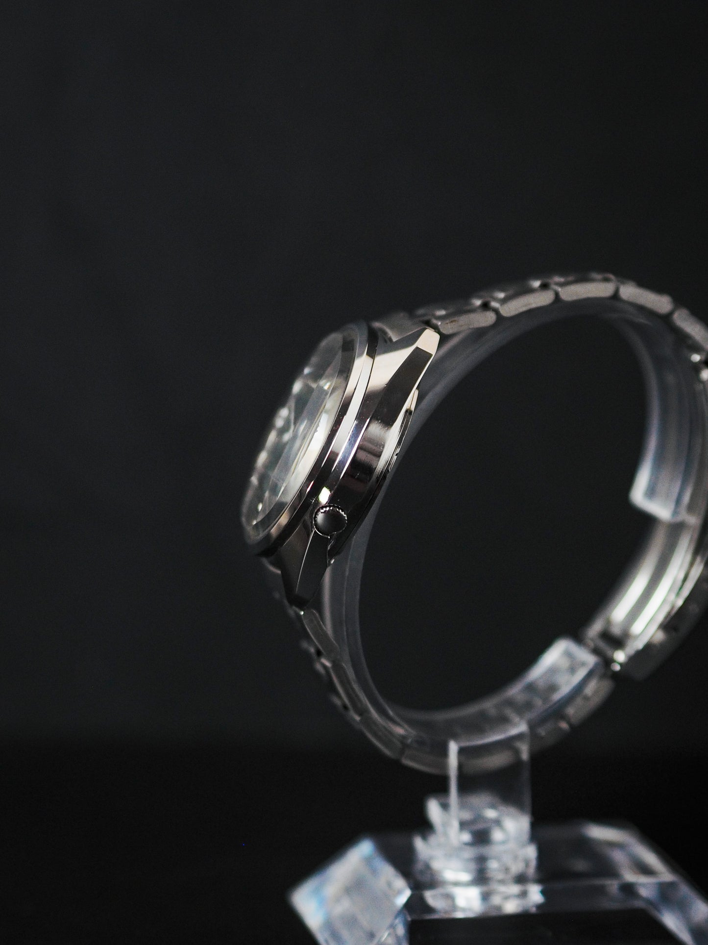 Seiko 5 Actus 7019-7210 JDM Faceted Crystal Green Sunburst Dial