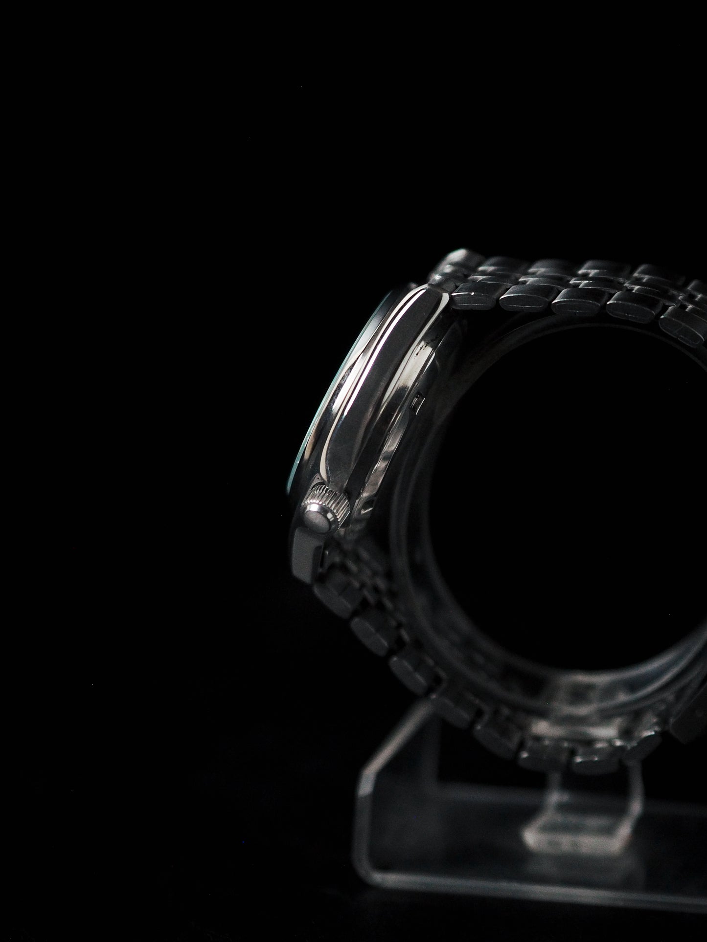 Seiko Quartz 4336-8090 Silverwave White Waffle Dial