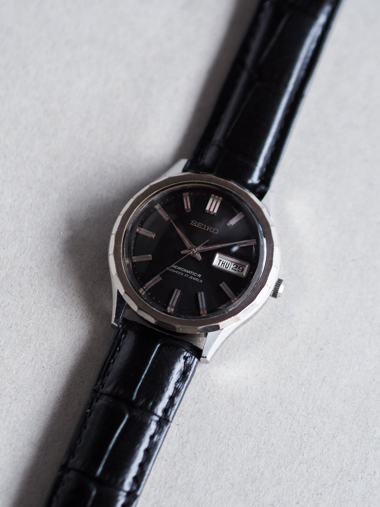 Seiko Seikomatic-R 8346-9010 Black Dial