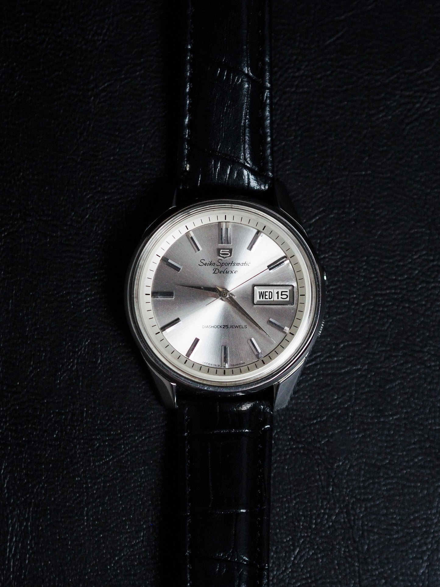 Seiko Sportmatic 5 Deluxe 7619-7030