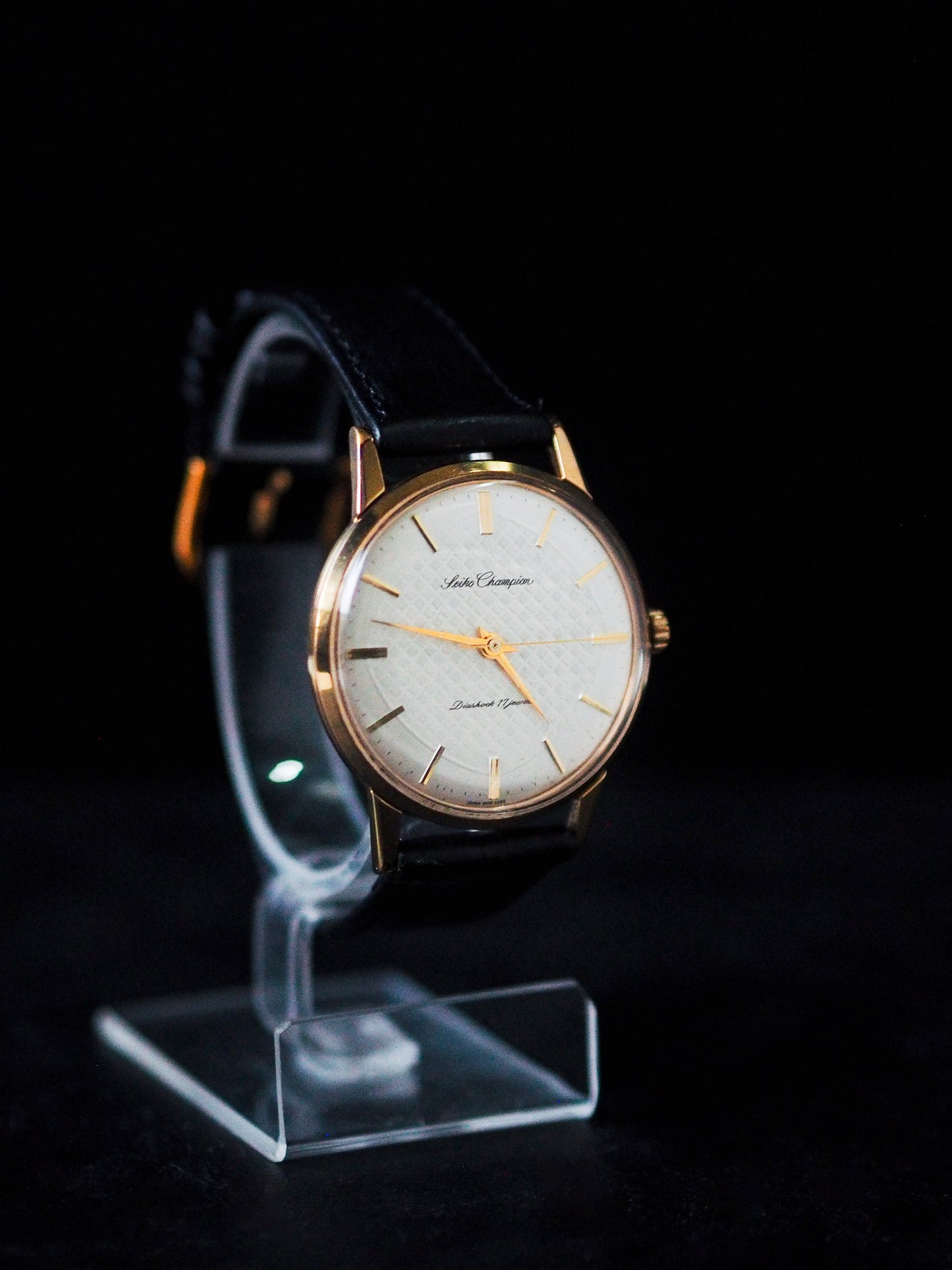 Seiko Champion 15025DE Cadran à motif blanc