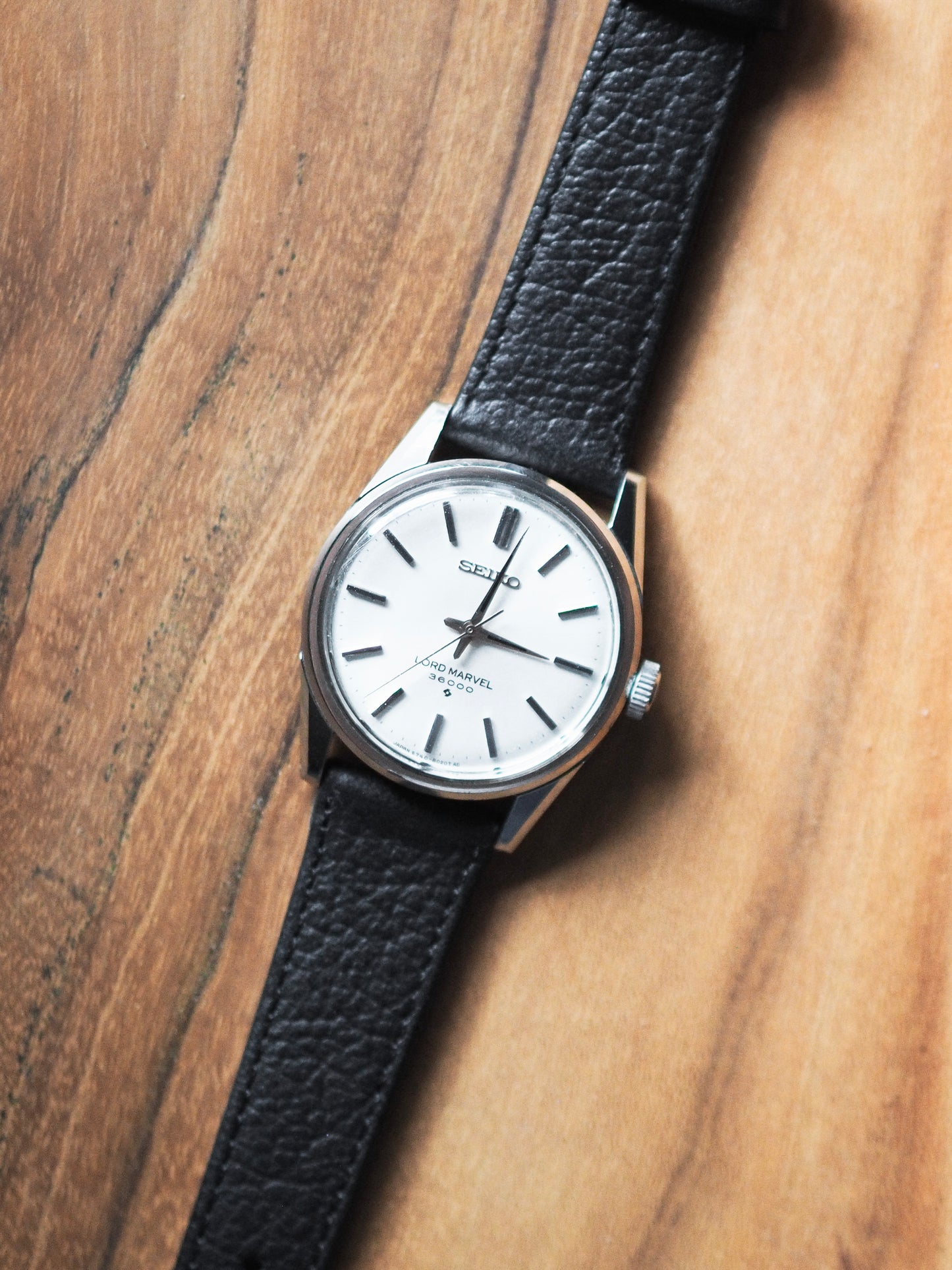 Seiko Lord Marvel 5740-8000 Hi-Beat 36000 Silver Sunburst Dial