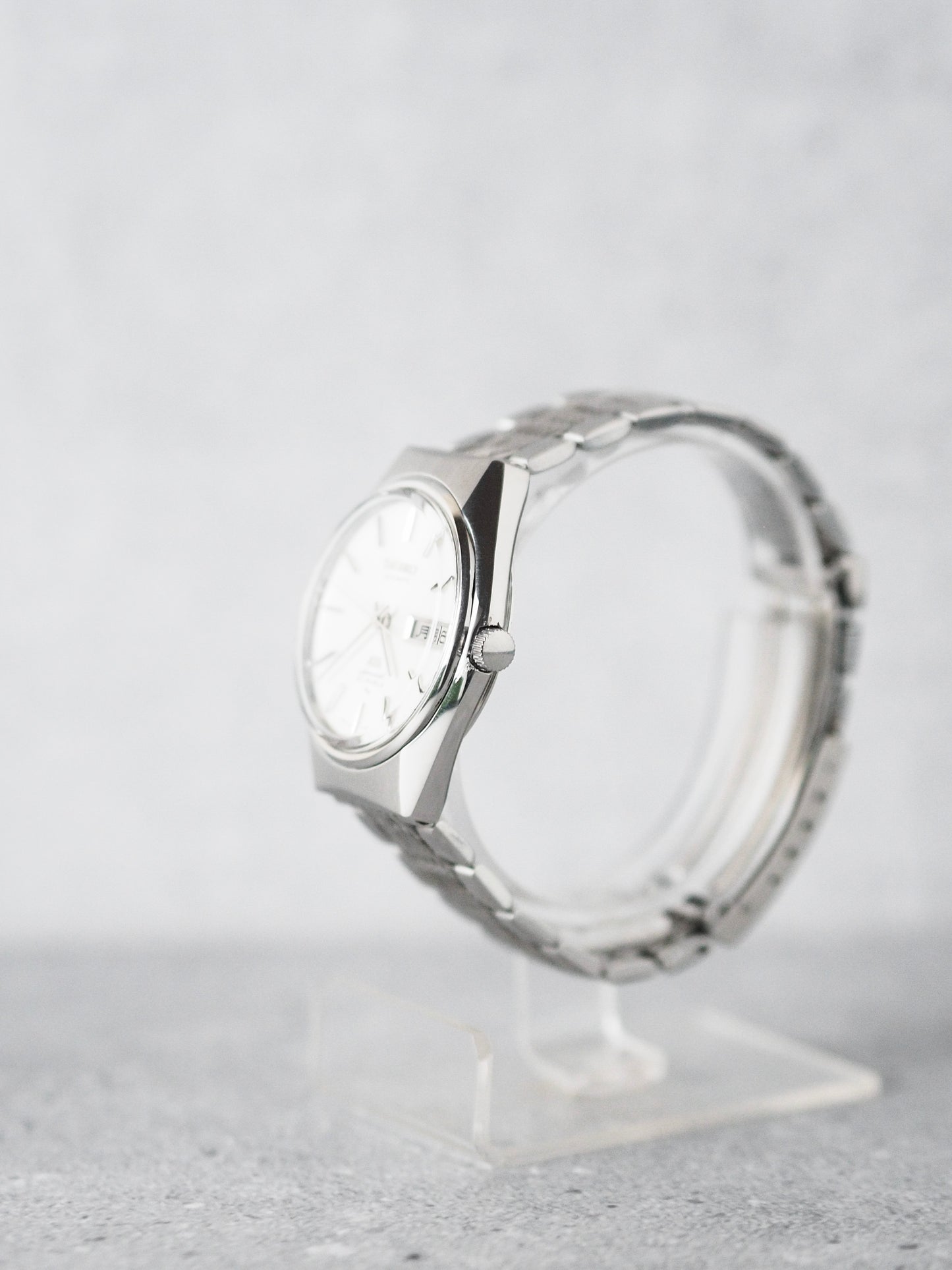 Seiko LM 5206-6051 Lord Matic Special White Sunburst Dial