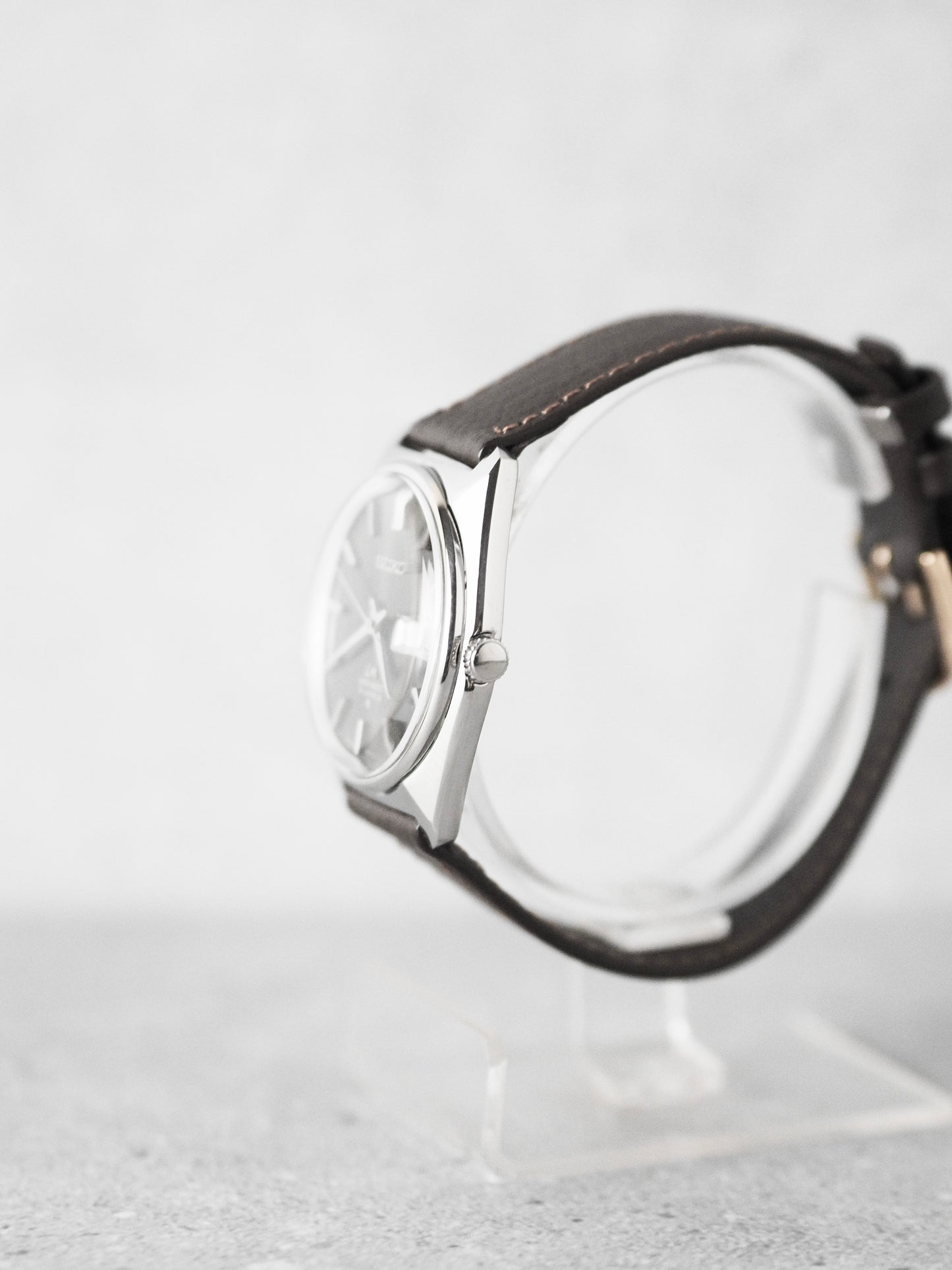 Seiko LM 5606-7000 Lord Matic Black Sunburst Dial