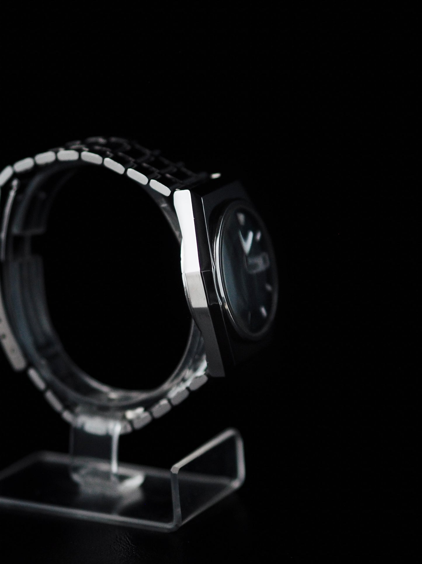 Seiko LM 5216-7110 Lord Matic Special Octagon Case Dark Blue Dial