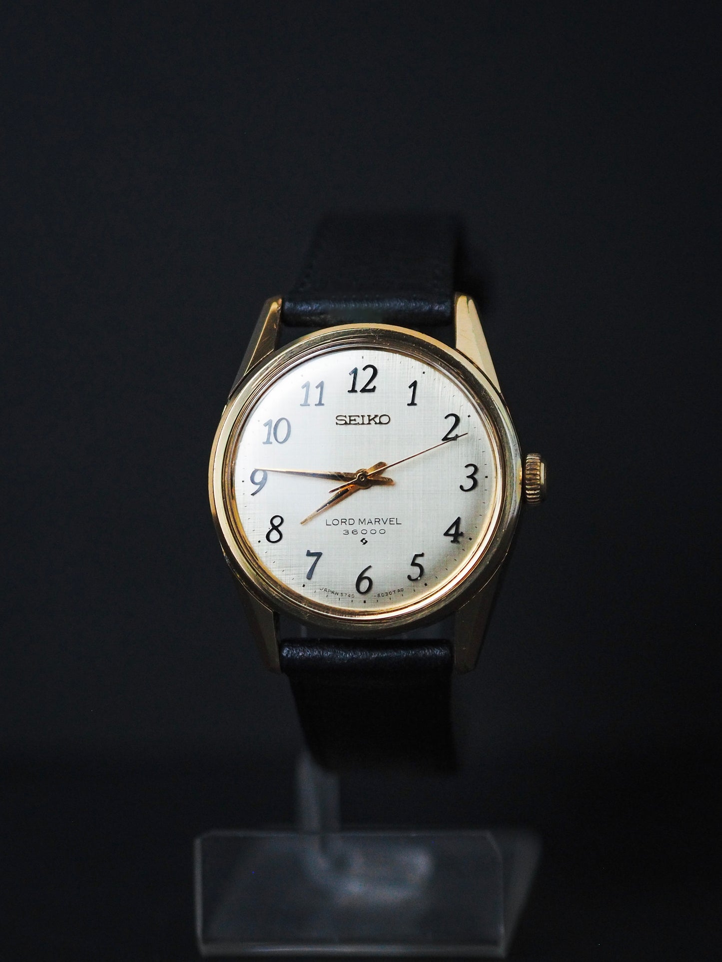 Seiko Lord Marvel 5740-8000 36000 SGP Linen Breguet Dial