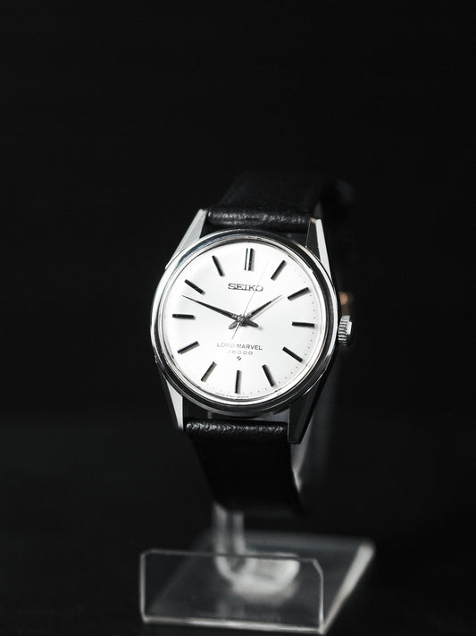 Seiko Lord Marvel 5740-8000 Hi-Beat 36000 Silver Sunburst Dial