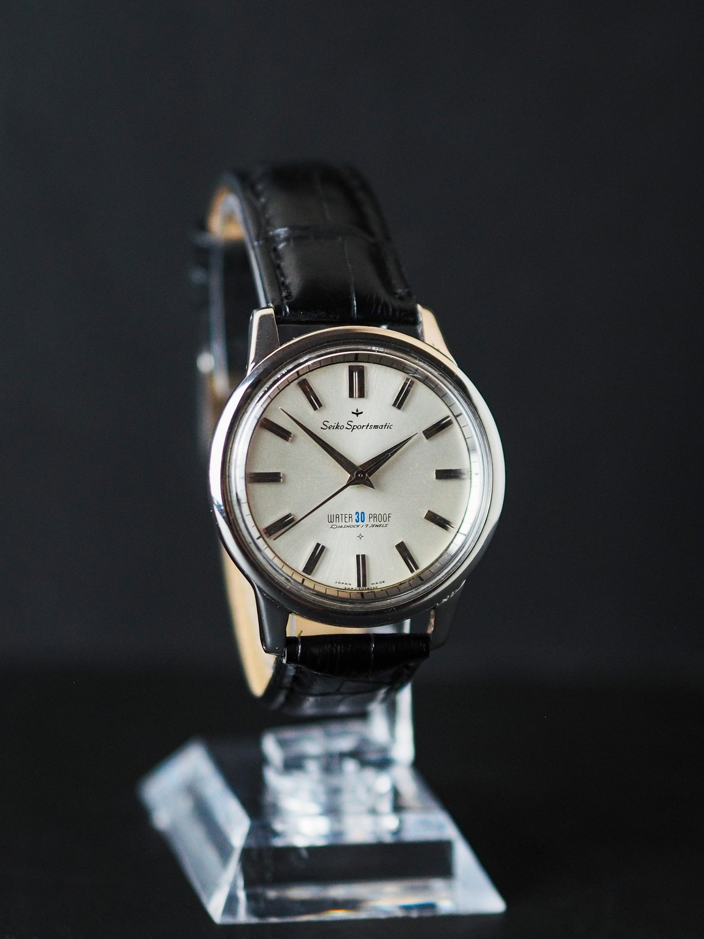 Seiko Sportmatic J13045 Silver Sunburst Dial