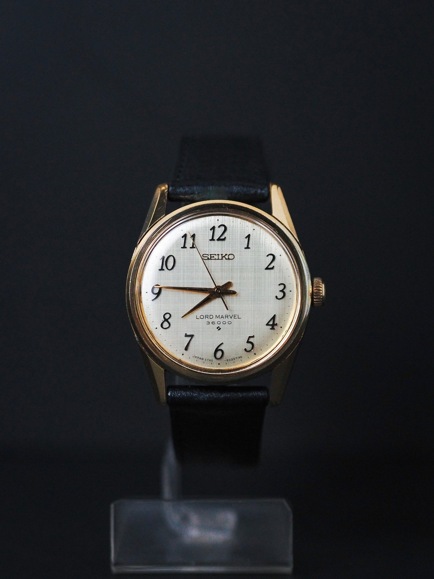 Seiko Lord Marvel 5740-8000 36000 SGP Linen Breguet Dial