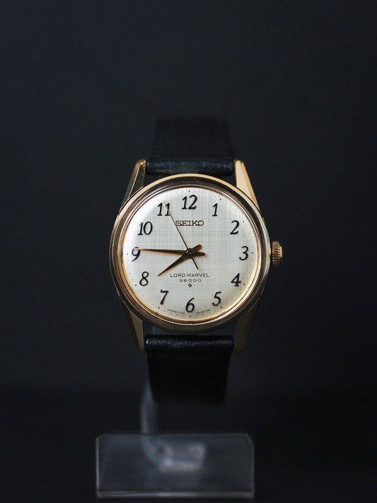 Seiko Lord Marvel 5740-8000 36000 SGP Linen Breguet Dial
