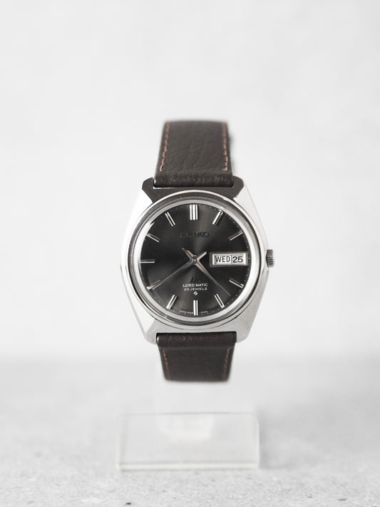 Seiko LM 5606-7000 Lord Matic Black Sunburst Dial