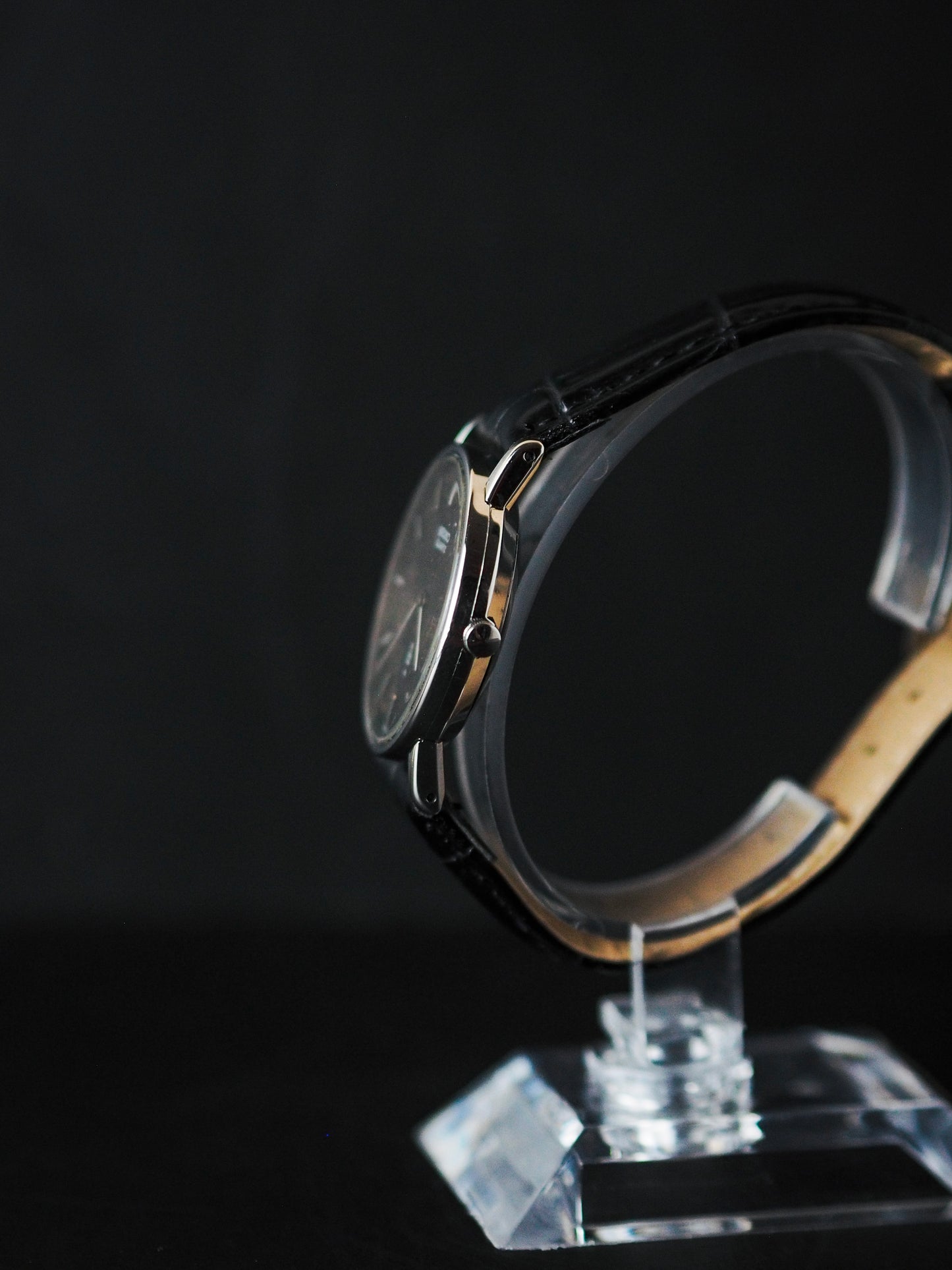 Seiko Chariot 4130-8000 Quartz Brown Textured Dial