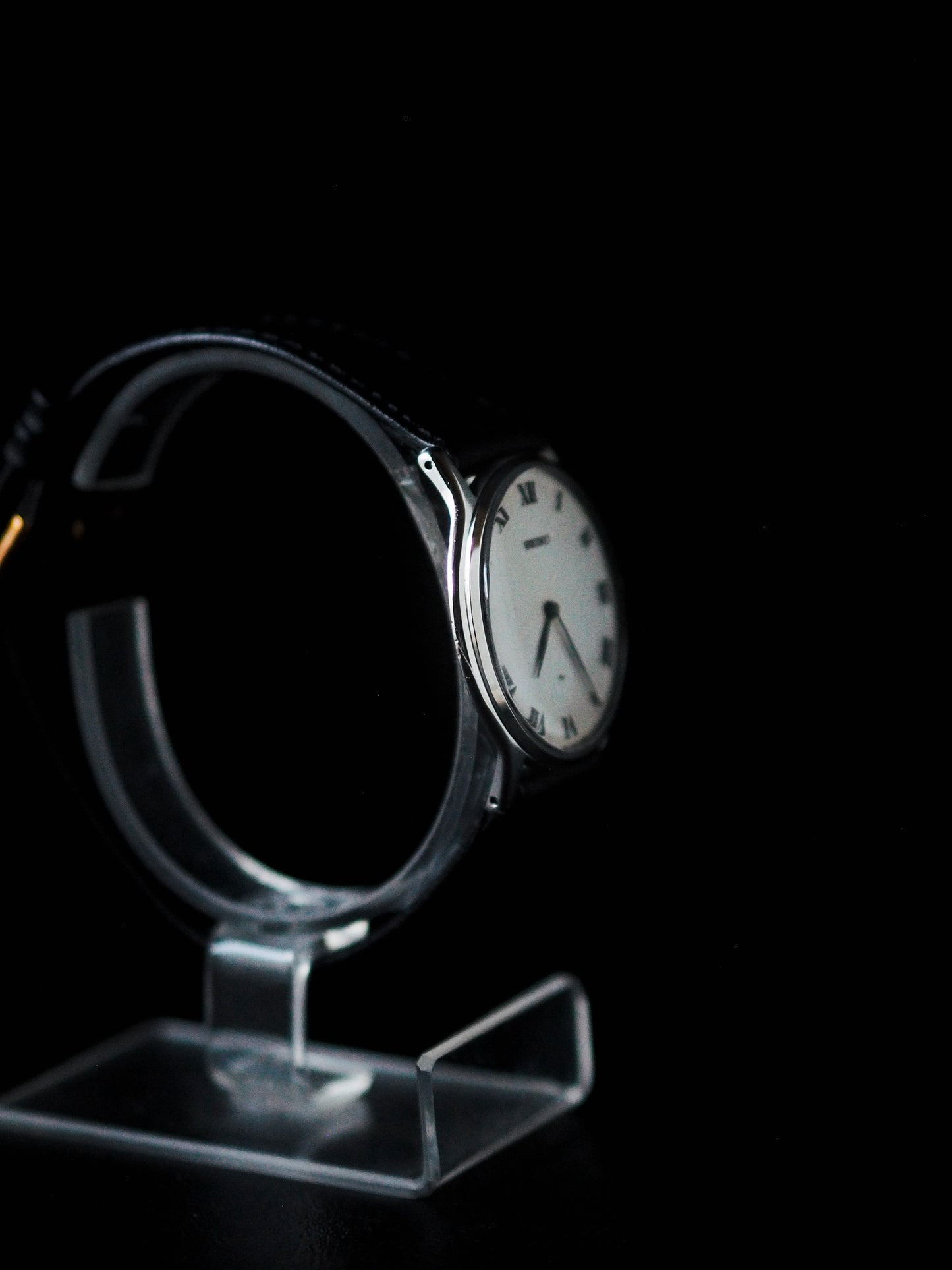 Seiko Chariot 2220-0480 Cadran romain texturé blanc