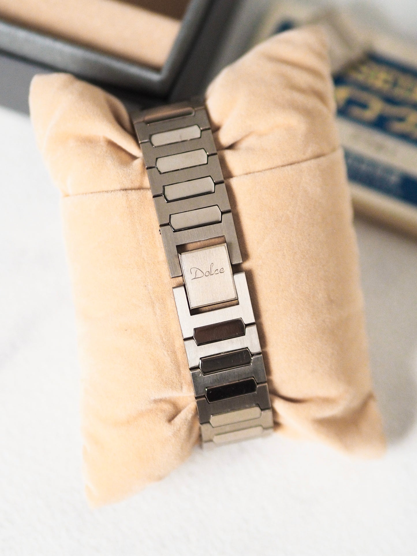 Seiko Dolce 7741-5120 Tank 碳化钨金片状表盘