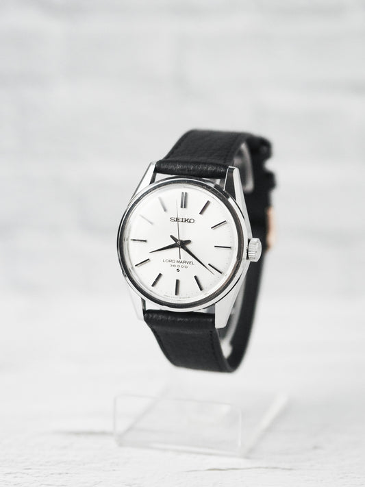 Seiko Lord Marvel 5740-8000 Hi-Beat 36000 Silver Sunburst Dial