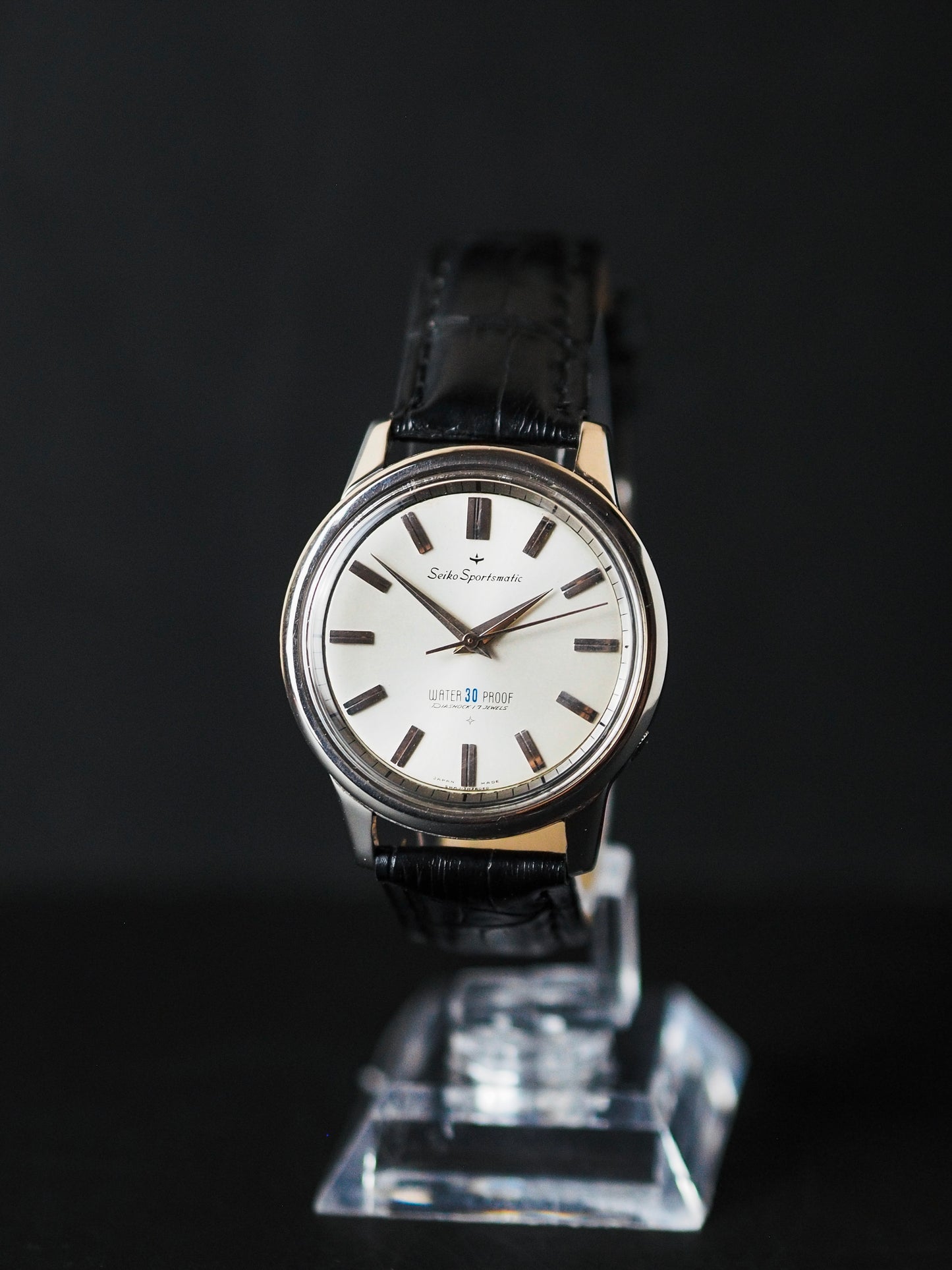 Seiko Sportmatic J13045 Silver Sunburst Dial