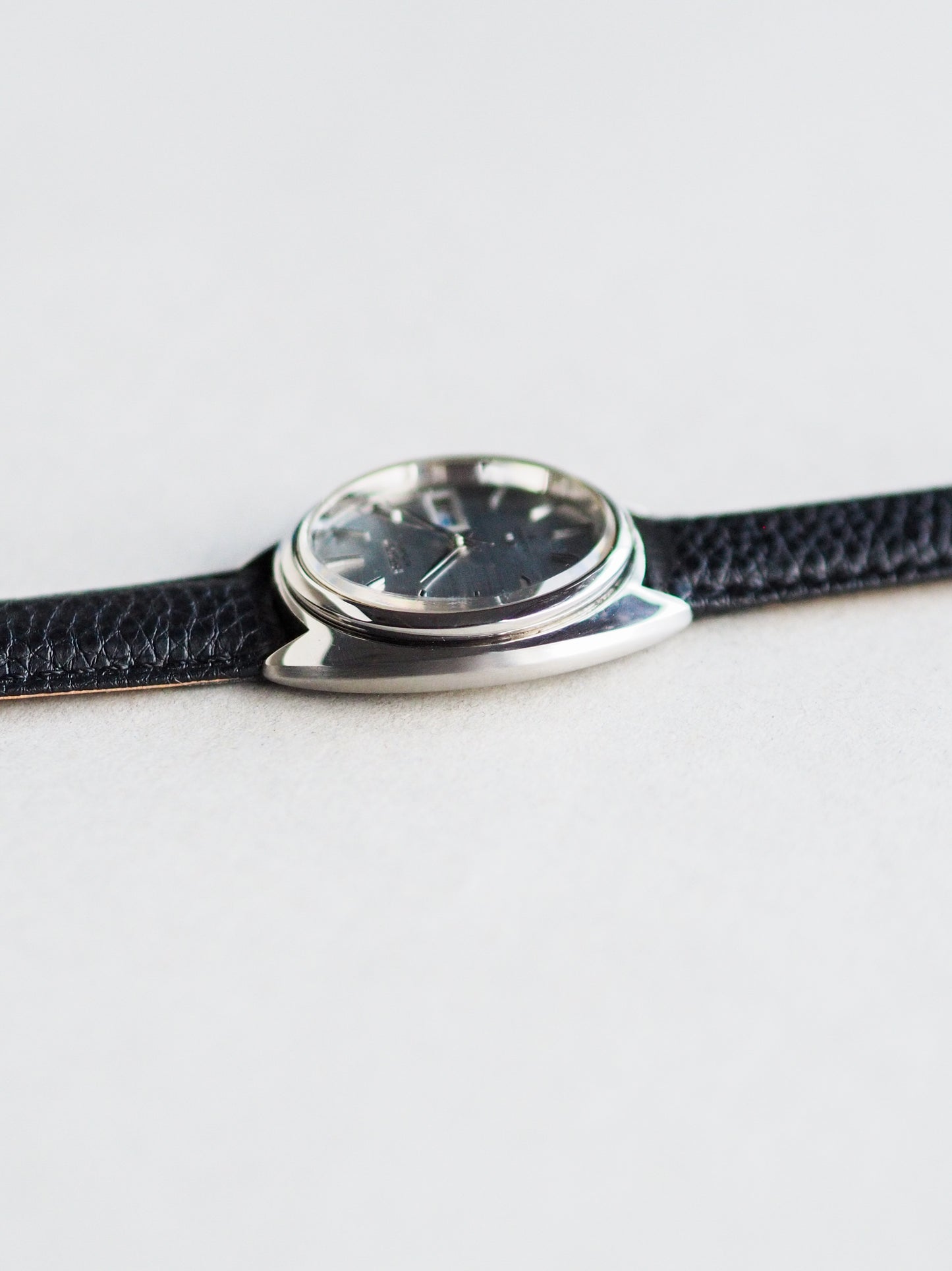 Seiko LM 5606-7150 Lord Matic Silver Linen Dial