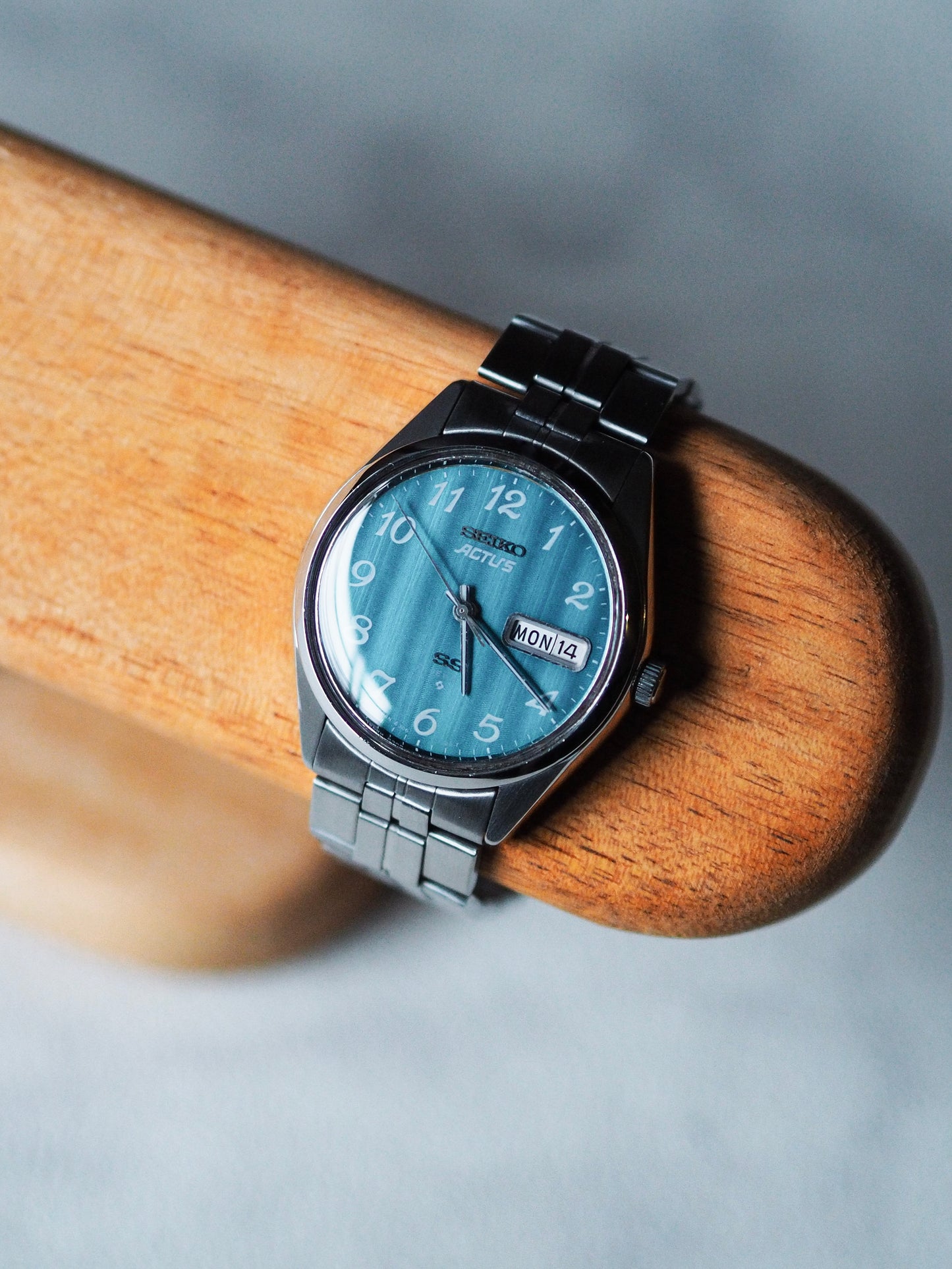 Seiko Actus SS 6306-7010 JDM Rare Cadran En Lin Radiant Tosca