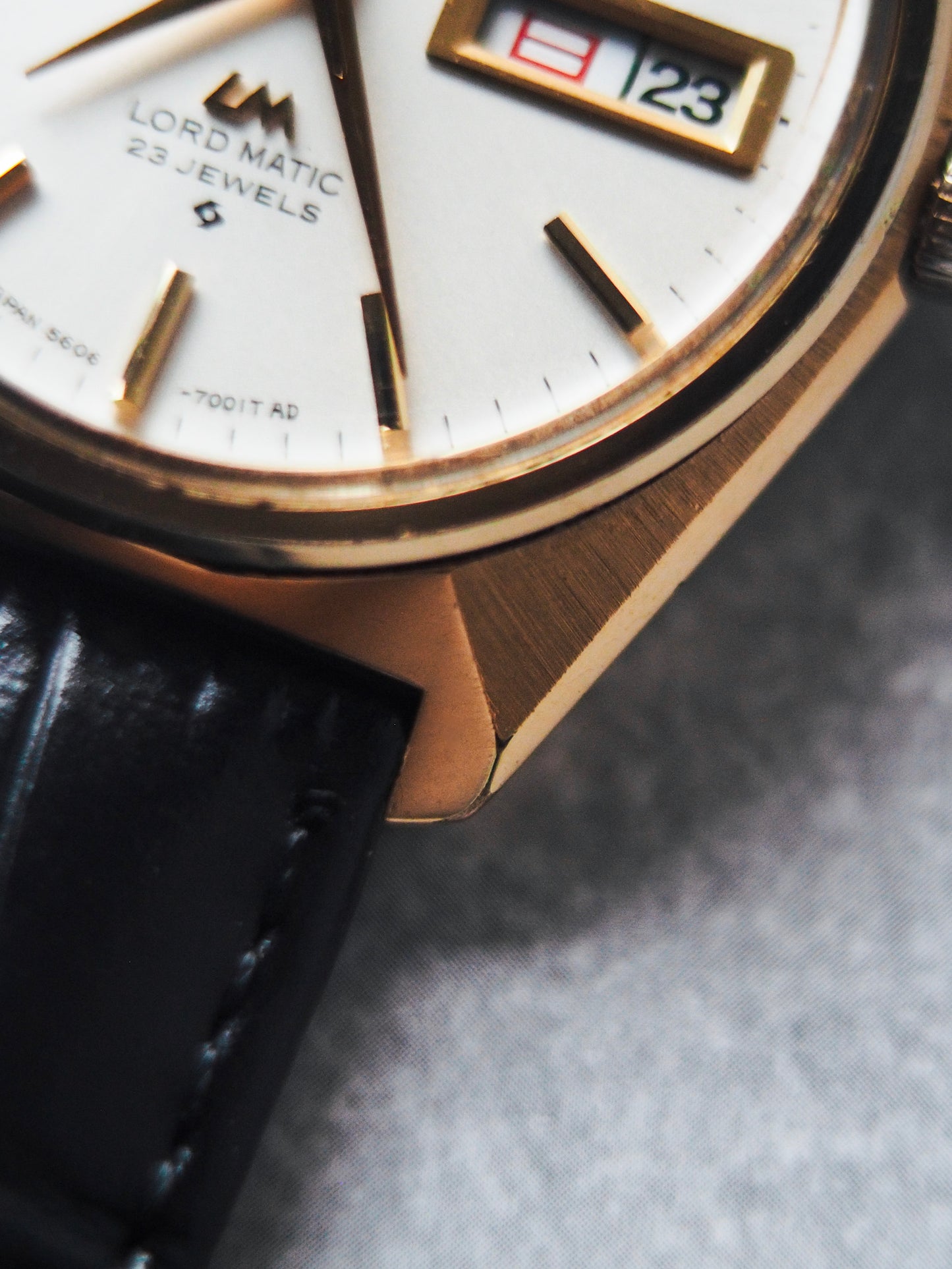 Seiko LM 5606-7000 Lord Matic SGP White Sunburst Dial