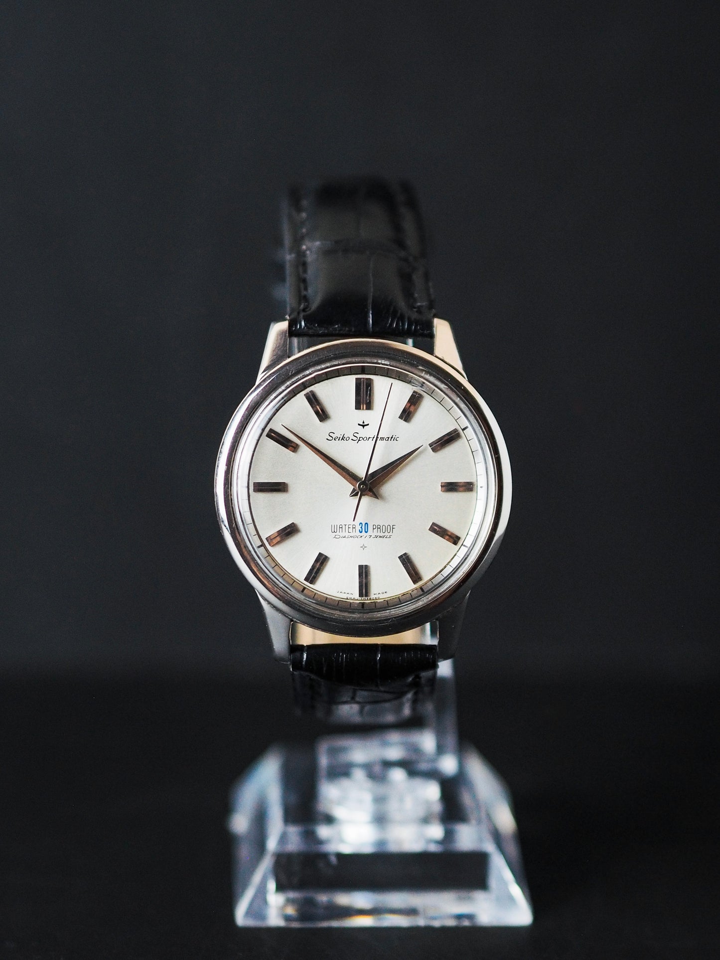 Seiko Sportmatic J13045 Silver Sunburst Dial