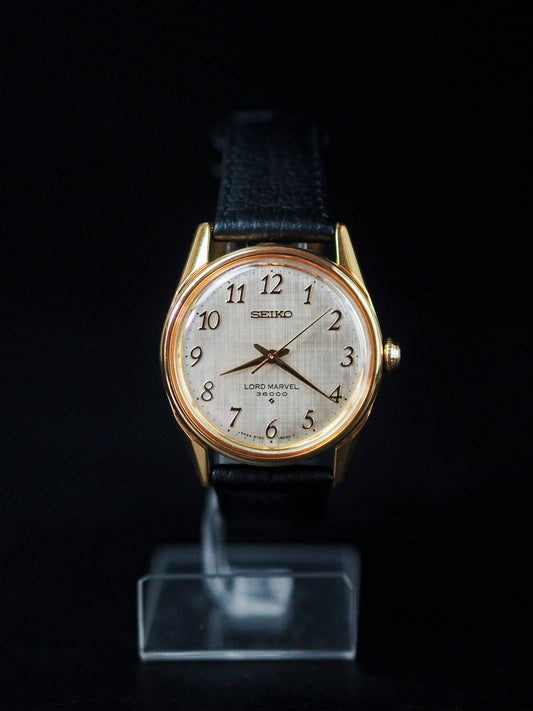 Seiko Lord Marvel 5740-8000 36000 SGP Linen Breguet Dial