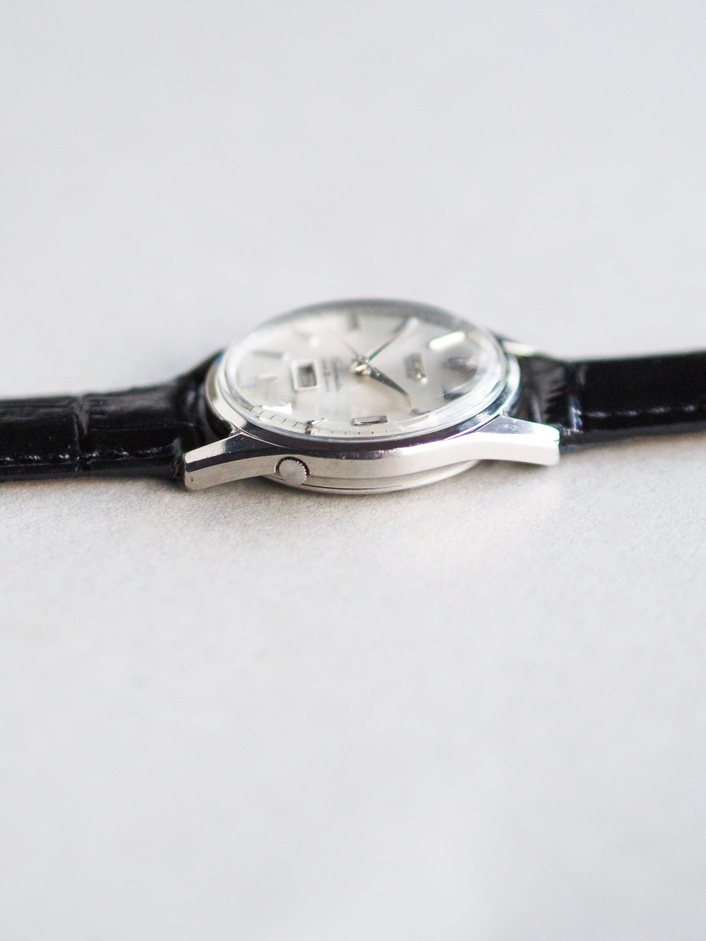 Seiko Seikomatic 6218-8971 Weekdater Silver Sunburst Dial