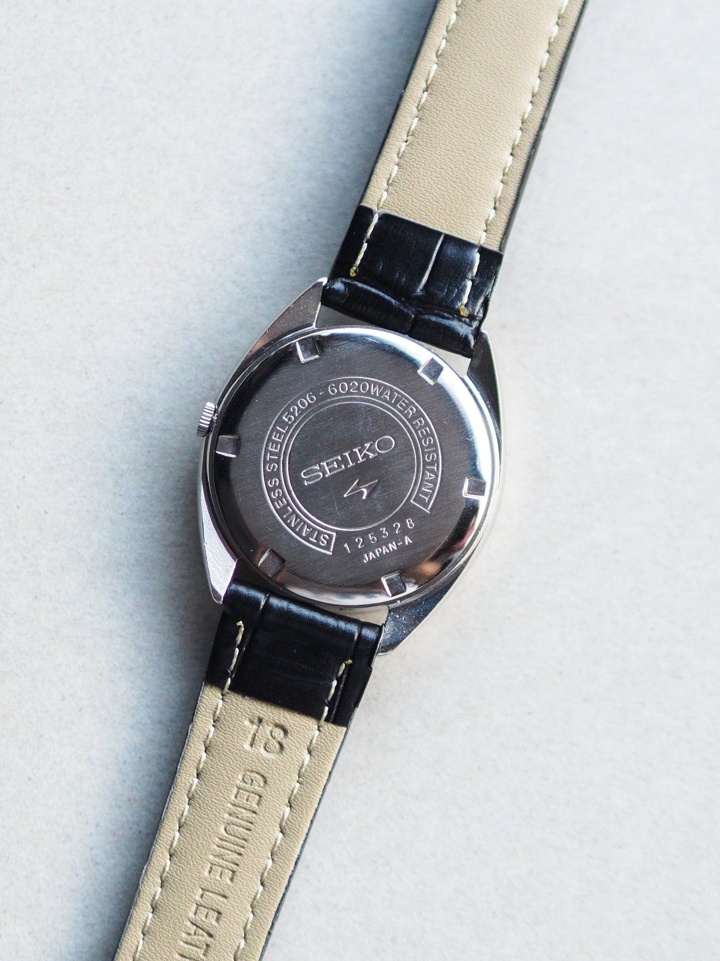 Seiko LM 5206-6020 Lord Matic Special Black Sunburst Dial