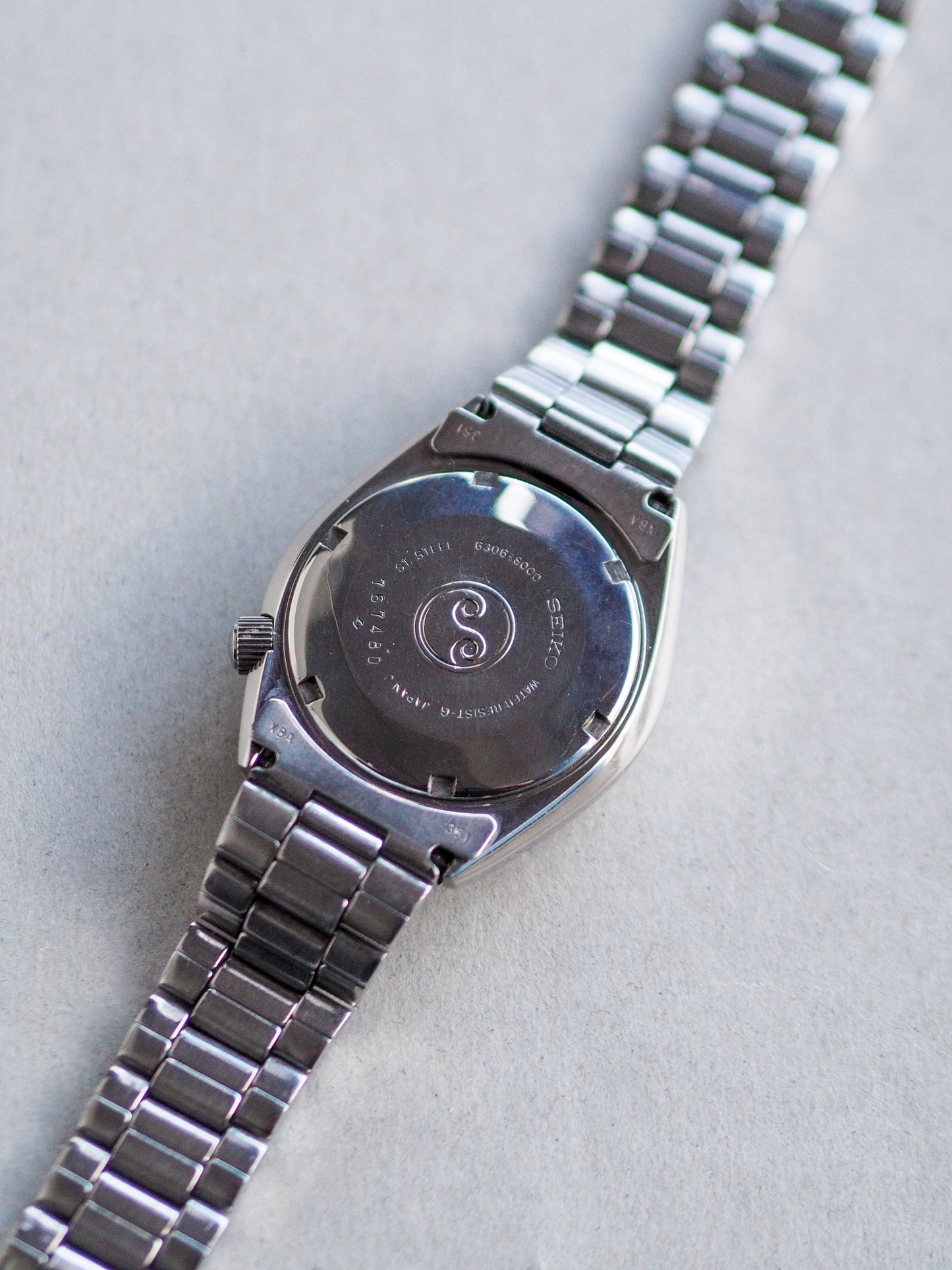 Seiko Actus 6306-8000 Silverwave White Linen Dial