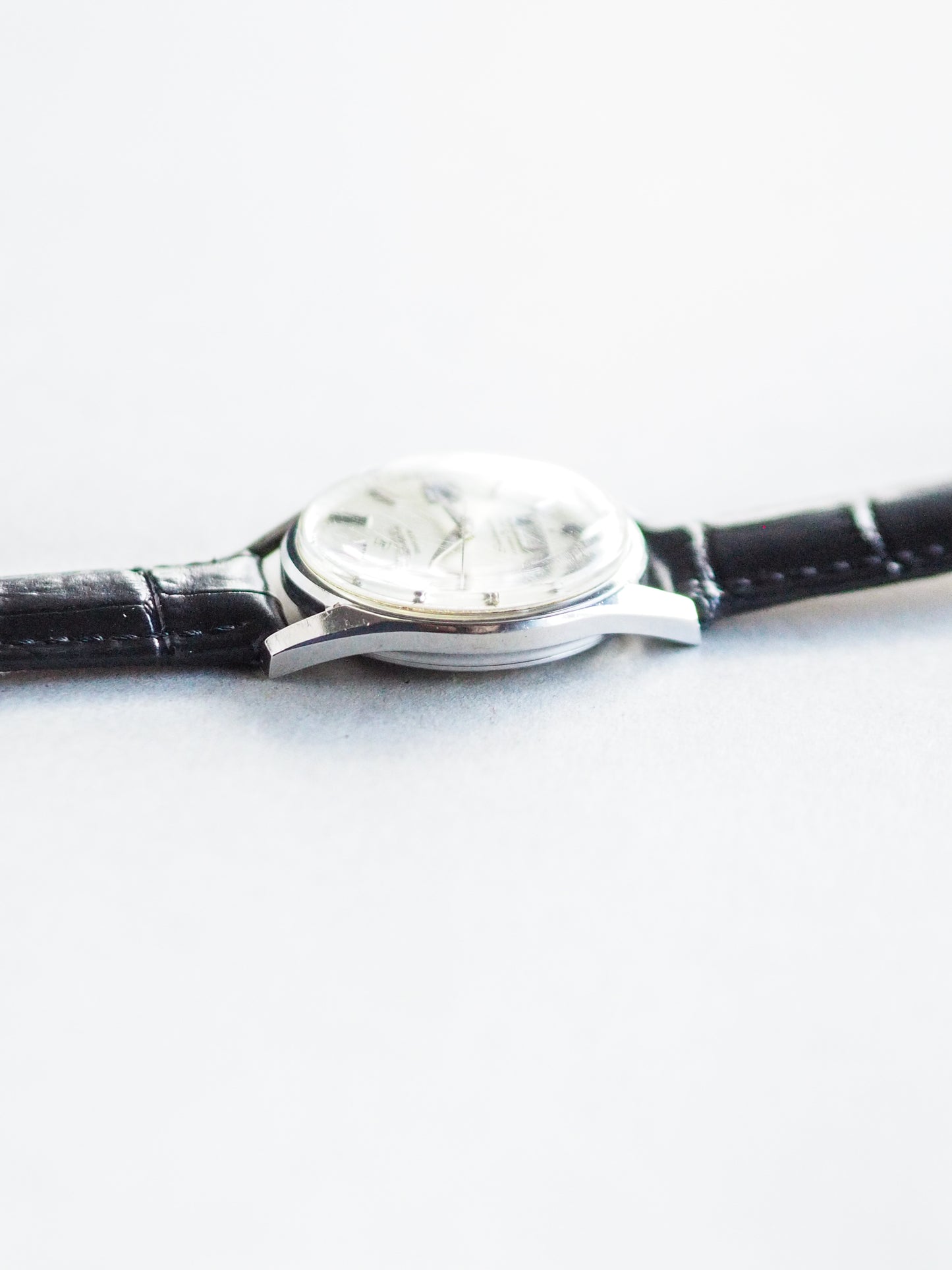 Seiko Seikomatic 6218-8970 Weekdater AD Silver Sunburst Dial