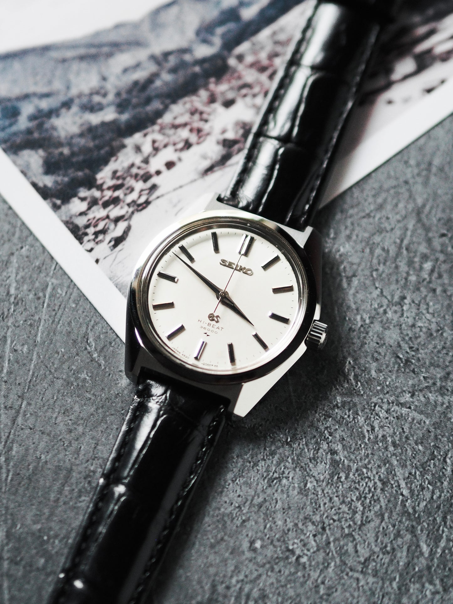 Grand Seiko 45GS 4520-8000 Hi-Beat White Dial