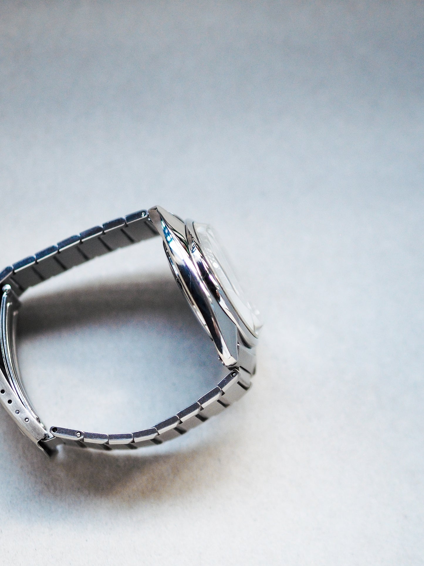 Seiko LM 5606-7230 Lord Matic Faceted Crystal Green Sunburst Dial