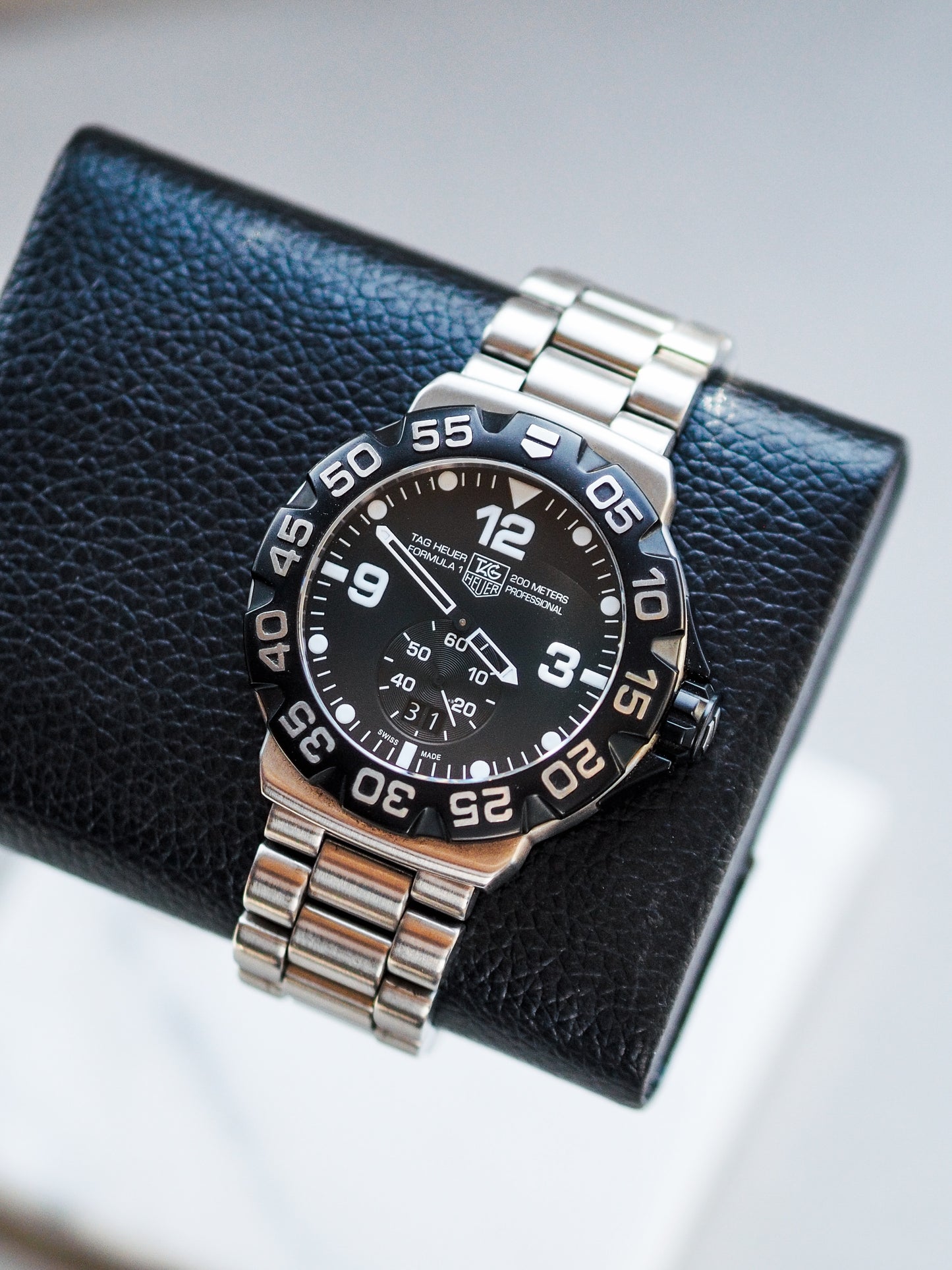 Tag Heuer Formula 1 WAH1010 Quartz Black Dial