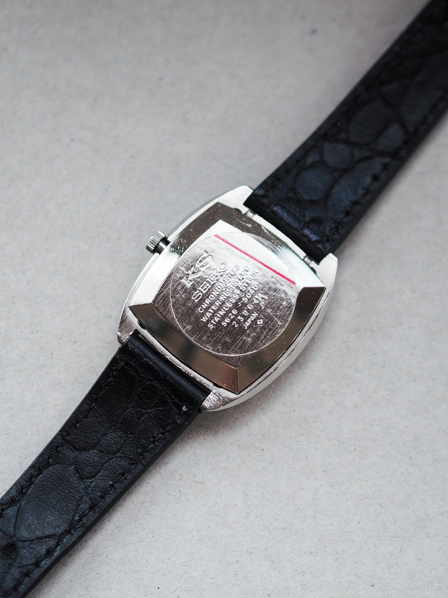 Seiko 56KS King Seiko 5626-5040 Chronometer TV Shape Silver Linen Dial