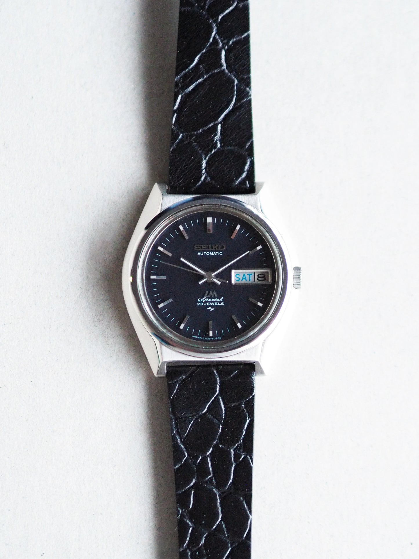 Seiko LM 5206-6081 Lord Matic Special Dark Blue Matte Dial