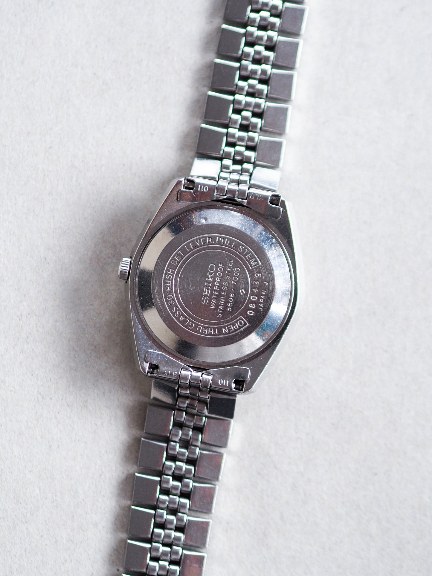 Seiko LM 5606-7000 Lord Matic Silver Sunburst Dial