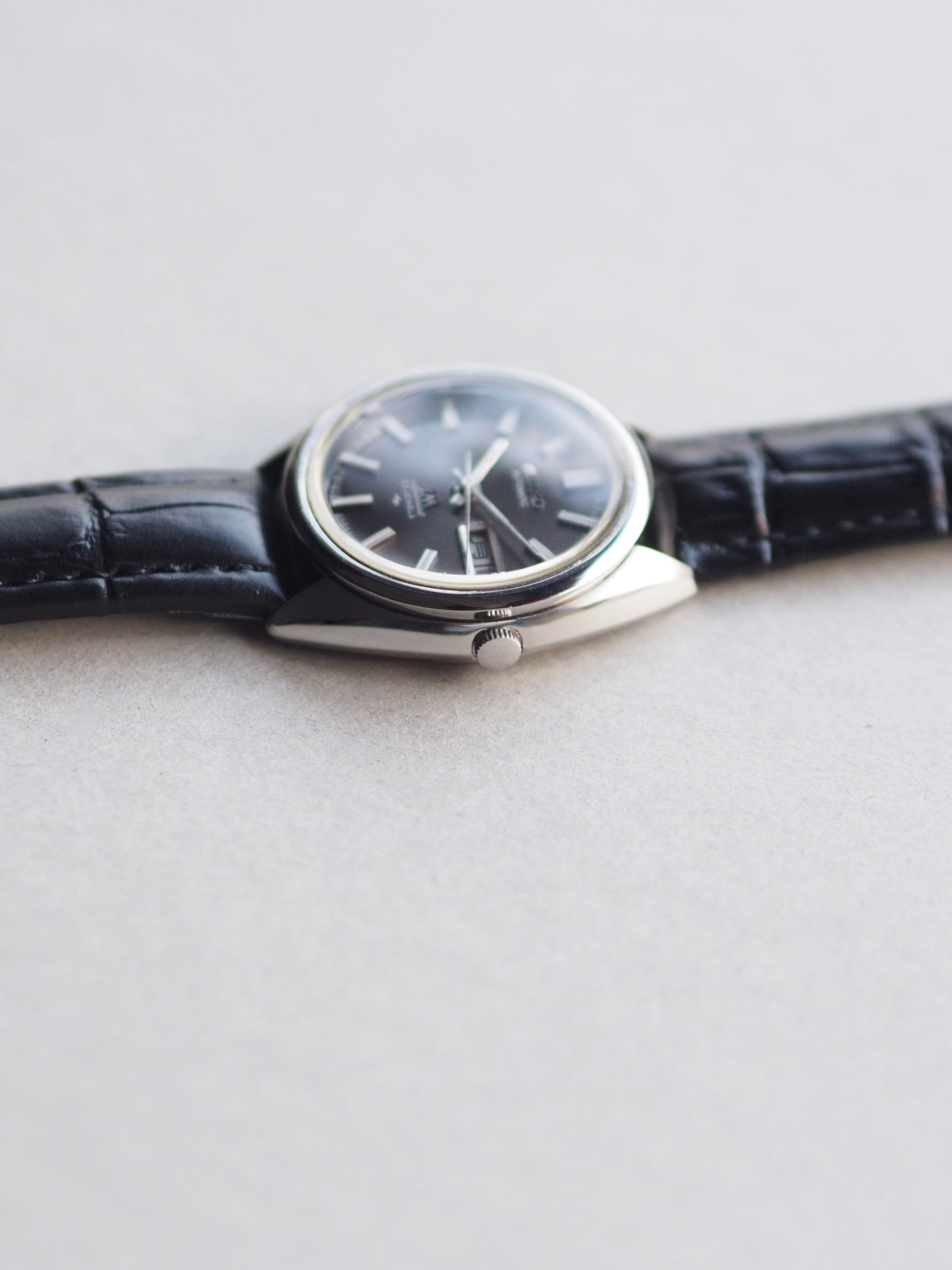 Seiko LM 5206-6020 Lord Matic Special Black Sunburst Dial